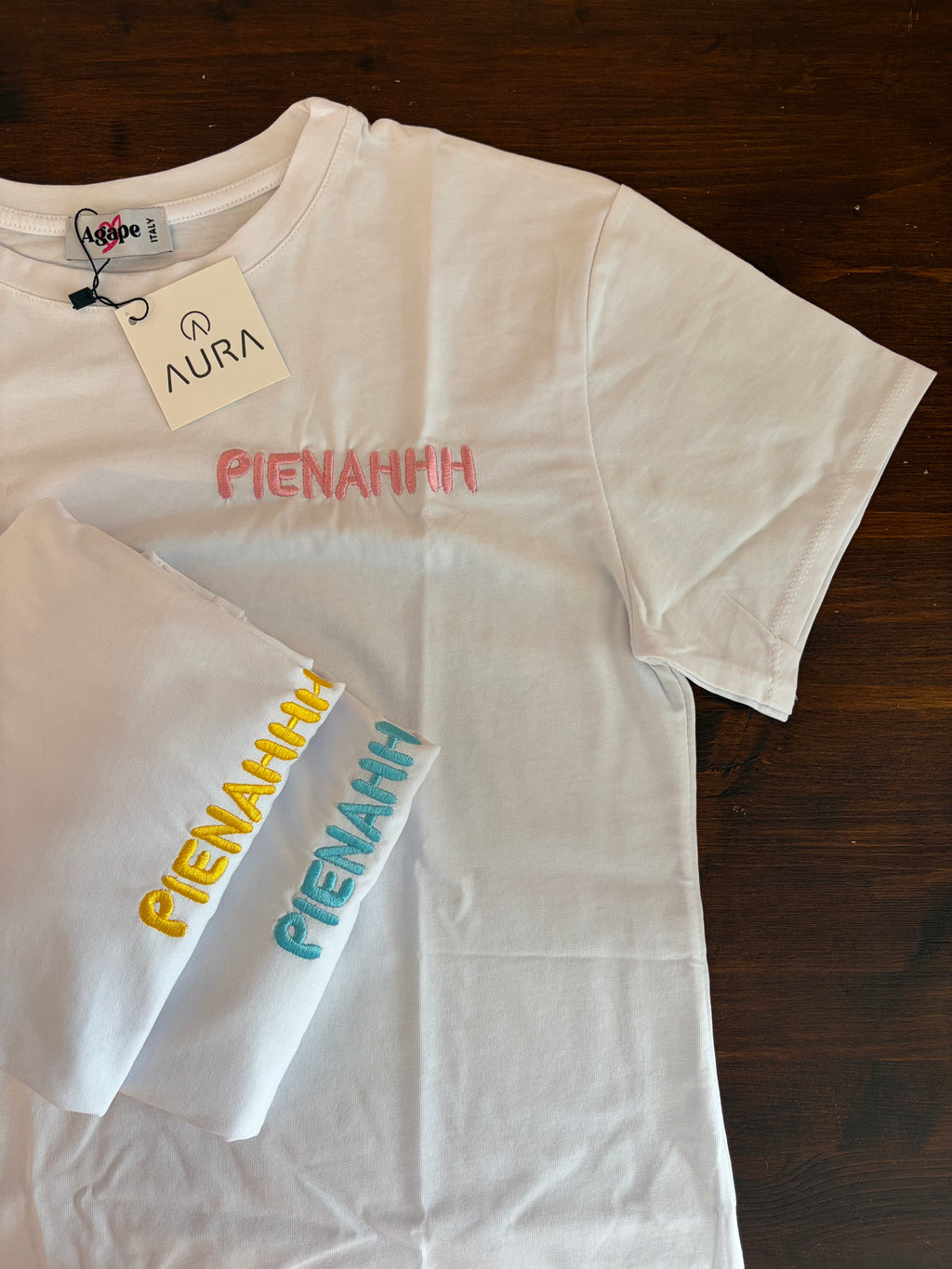 T-shirt con scritta - TS2605