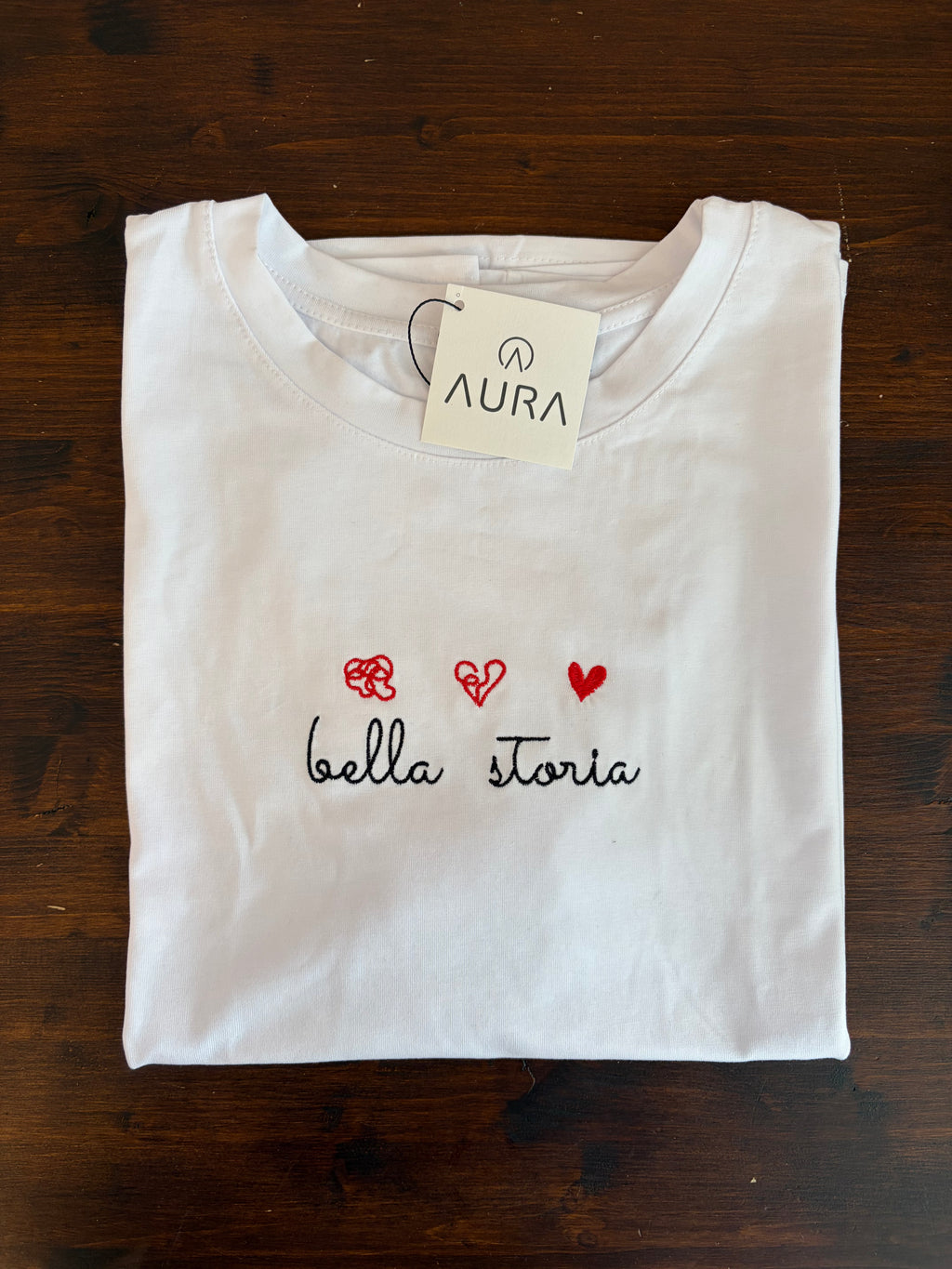 T-shirt con scritta - TS2605