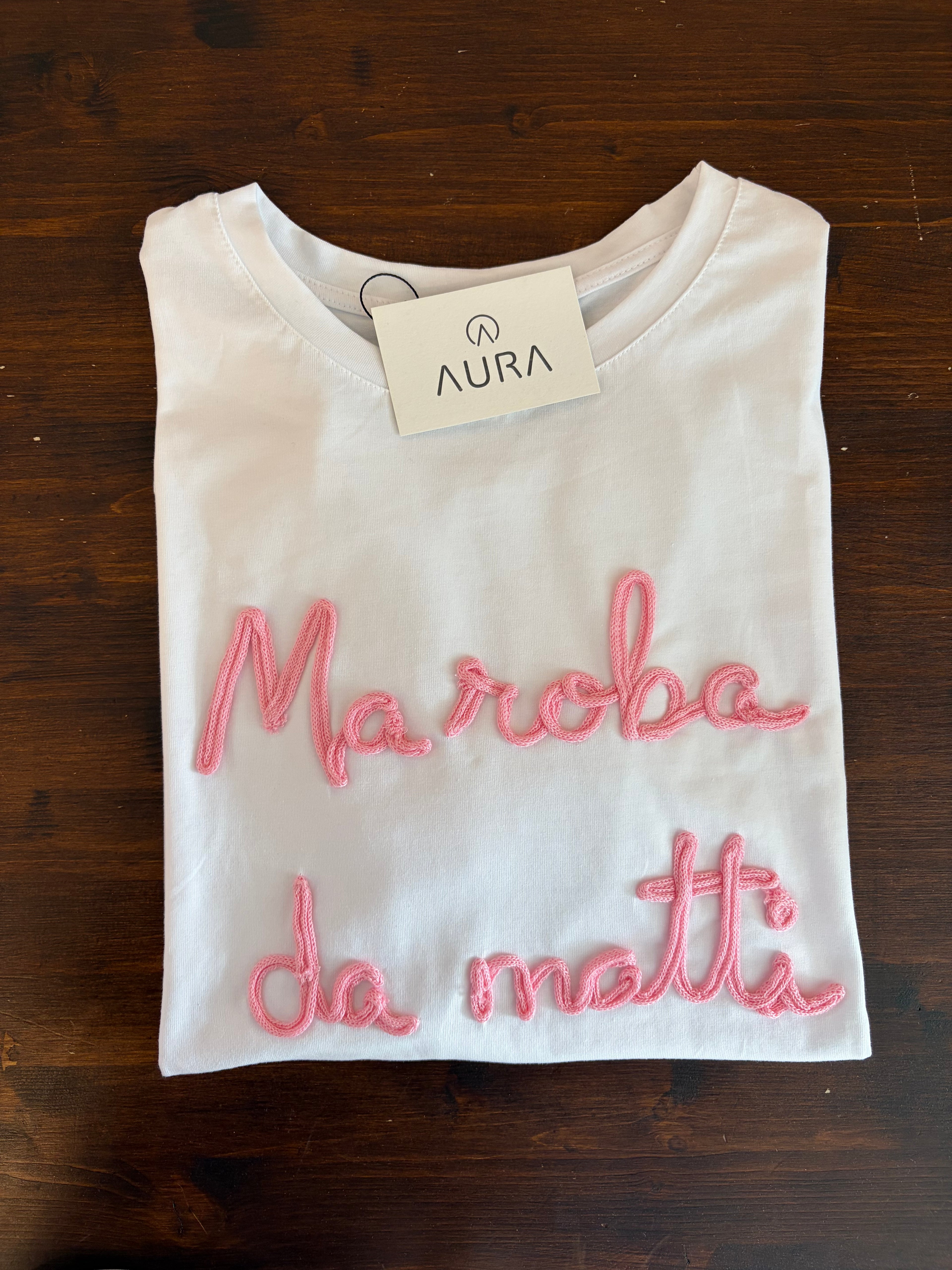 T-shirt con scritta - TS2605