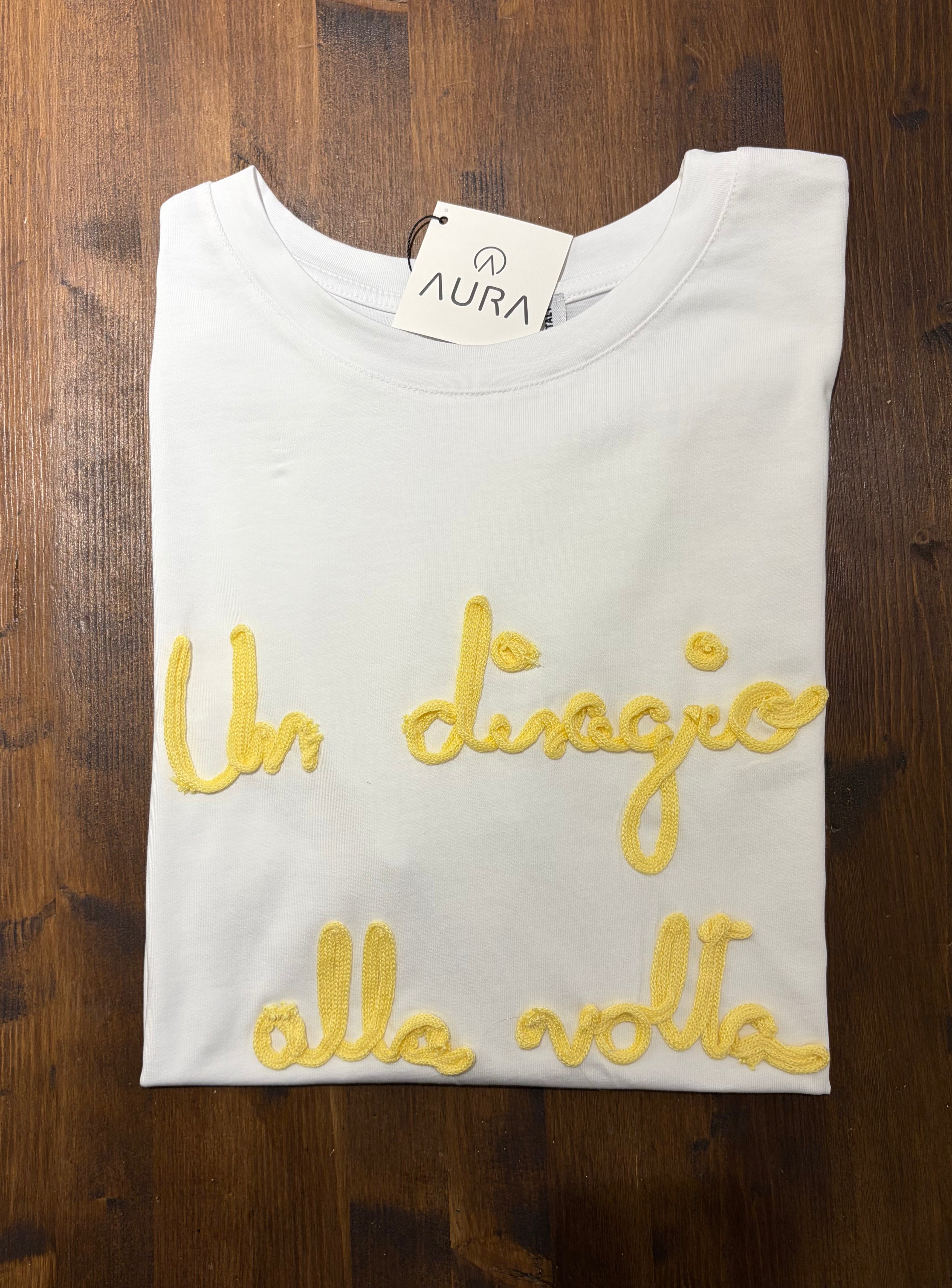 T-shirt con scritta - TS2605