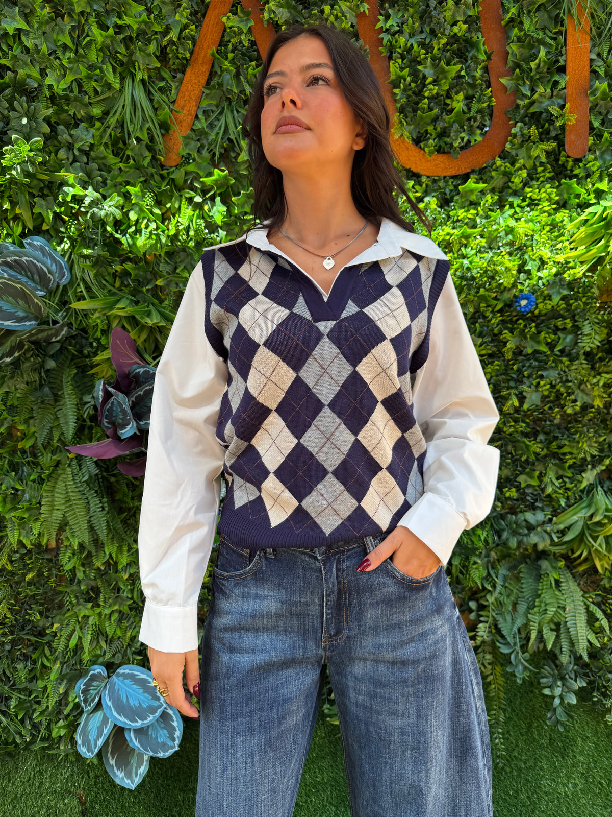Camicia gilet OXFORD