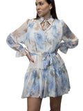 Vestito in fantasia floreale - VT2601