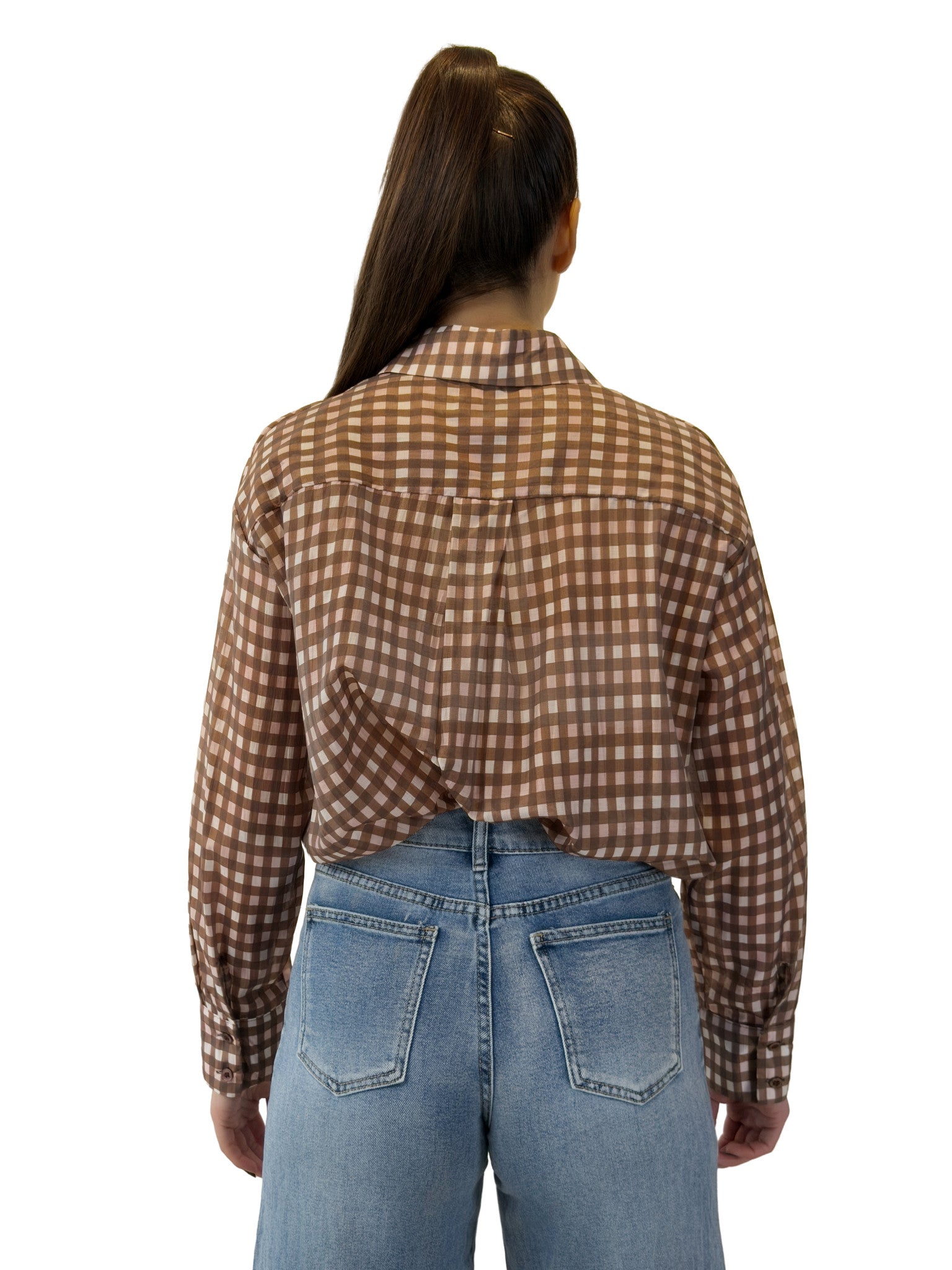 Camicia a quadri piccoli - CM2608