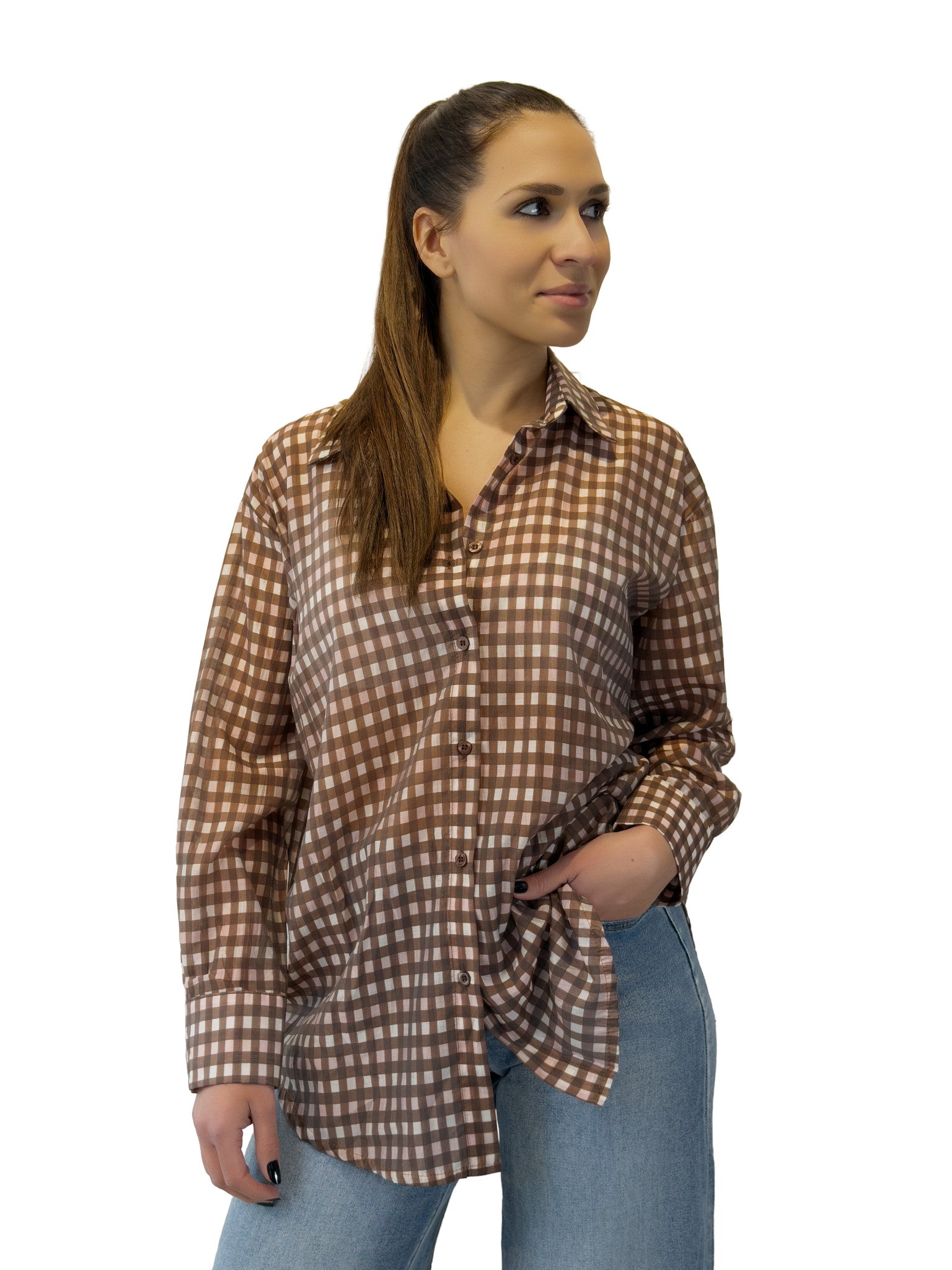 Camicia a quadri piccoli - CM2608