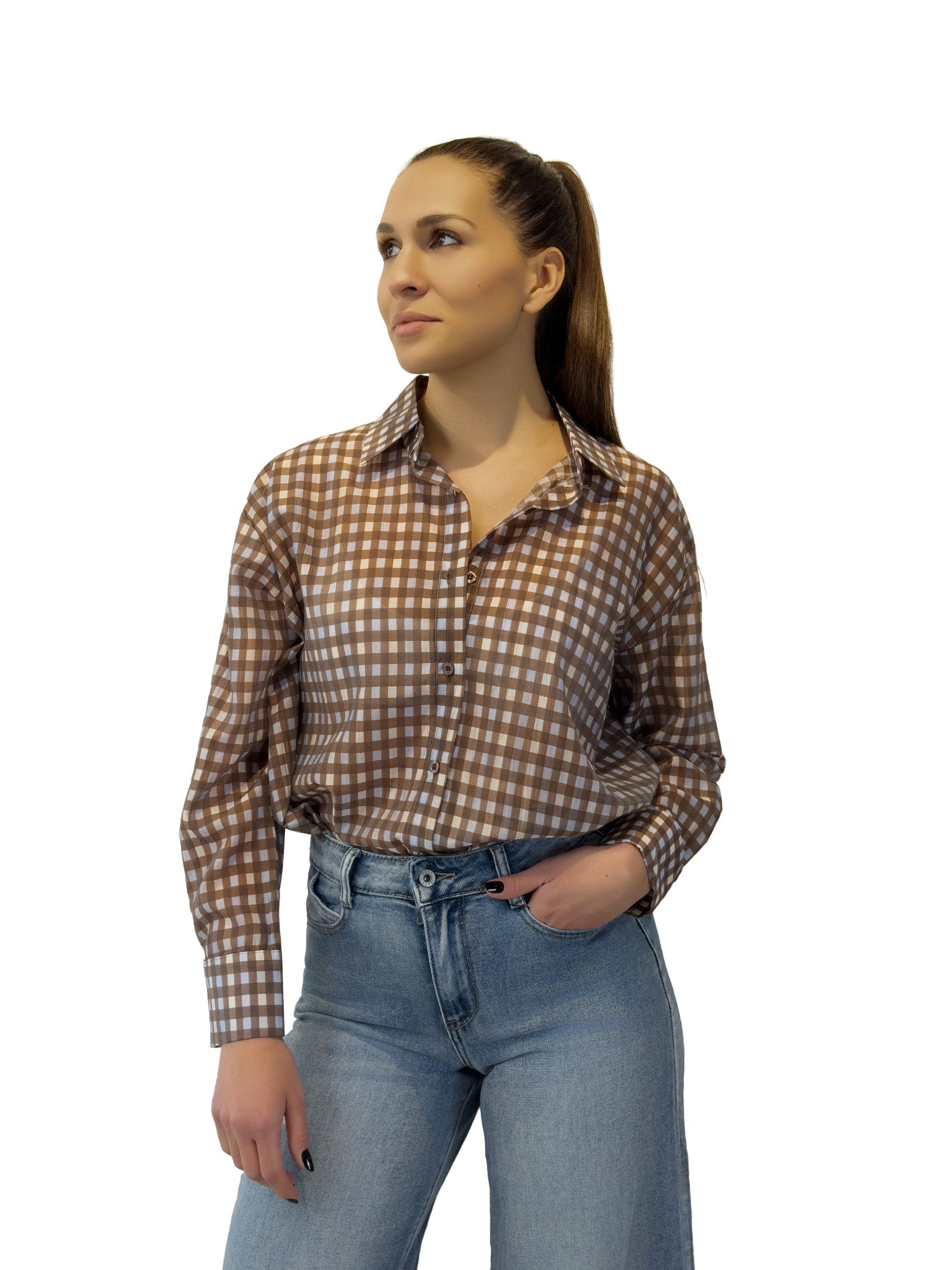 Camicia a quadri piccoli - CM2608