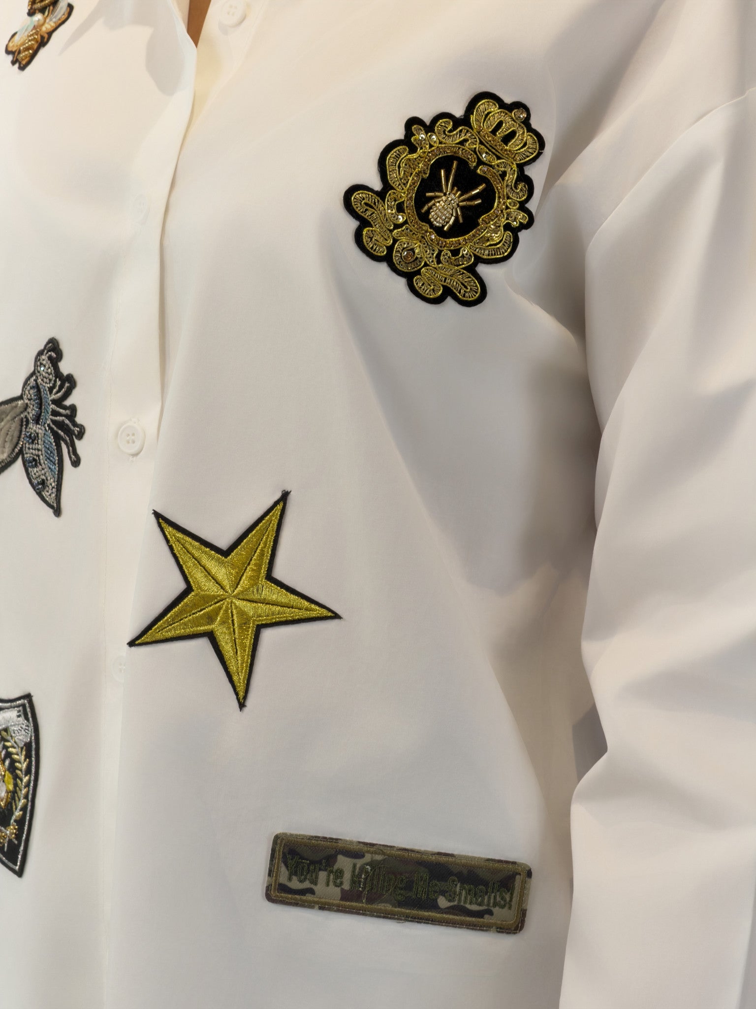 Camicia con patch - CM2618