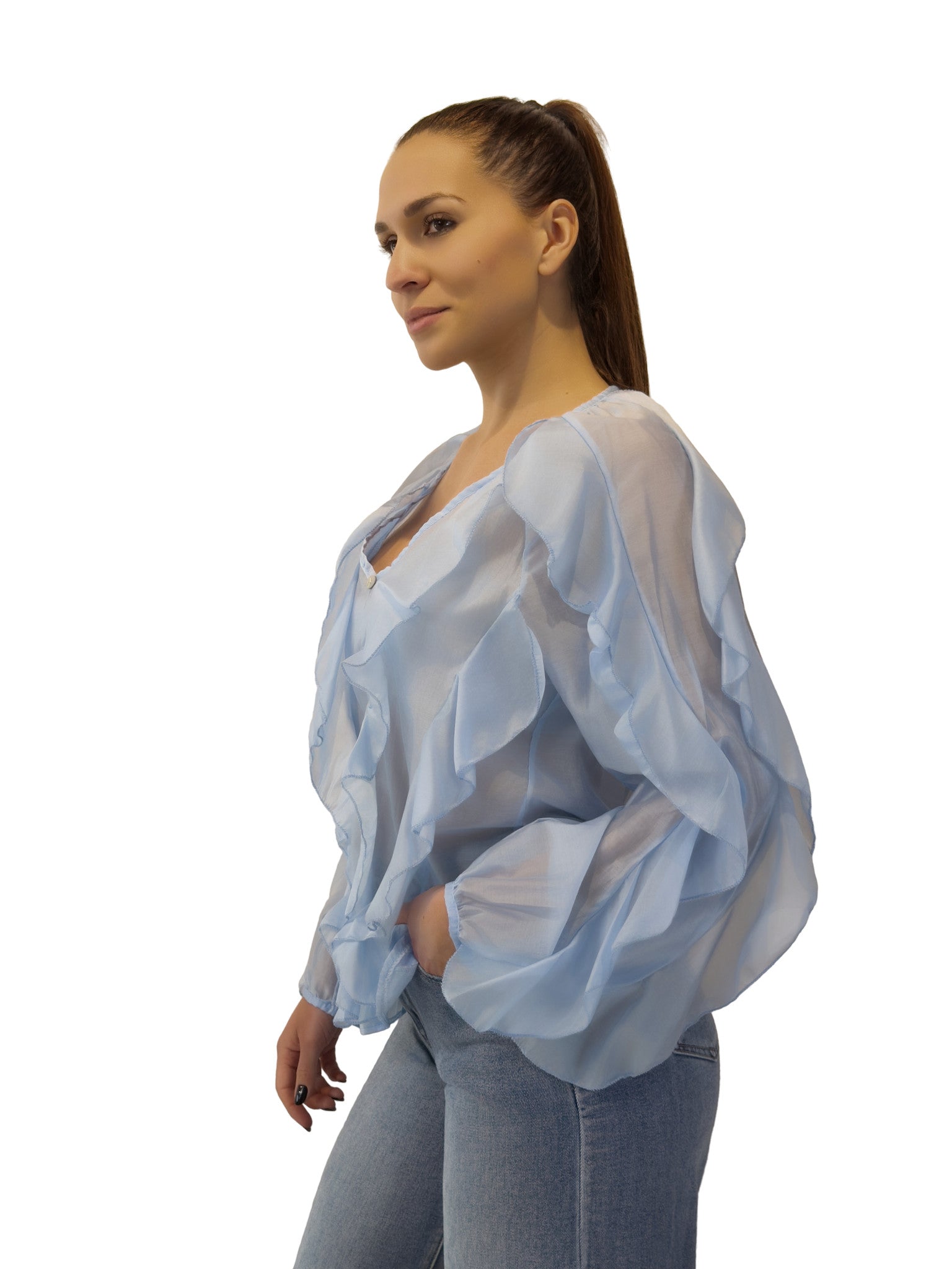 Camicia con rouge - CM2619