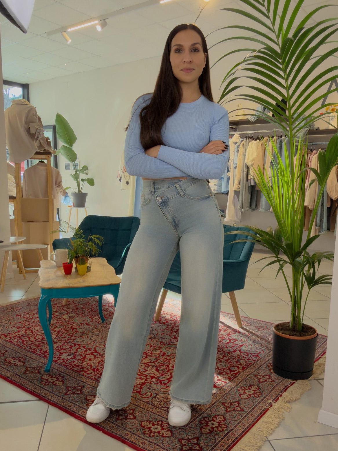 Jeans palazzo - JS2618