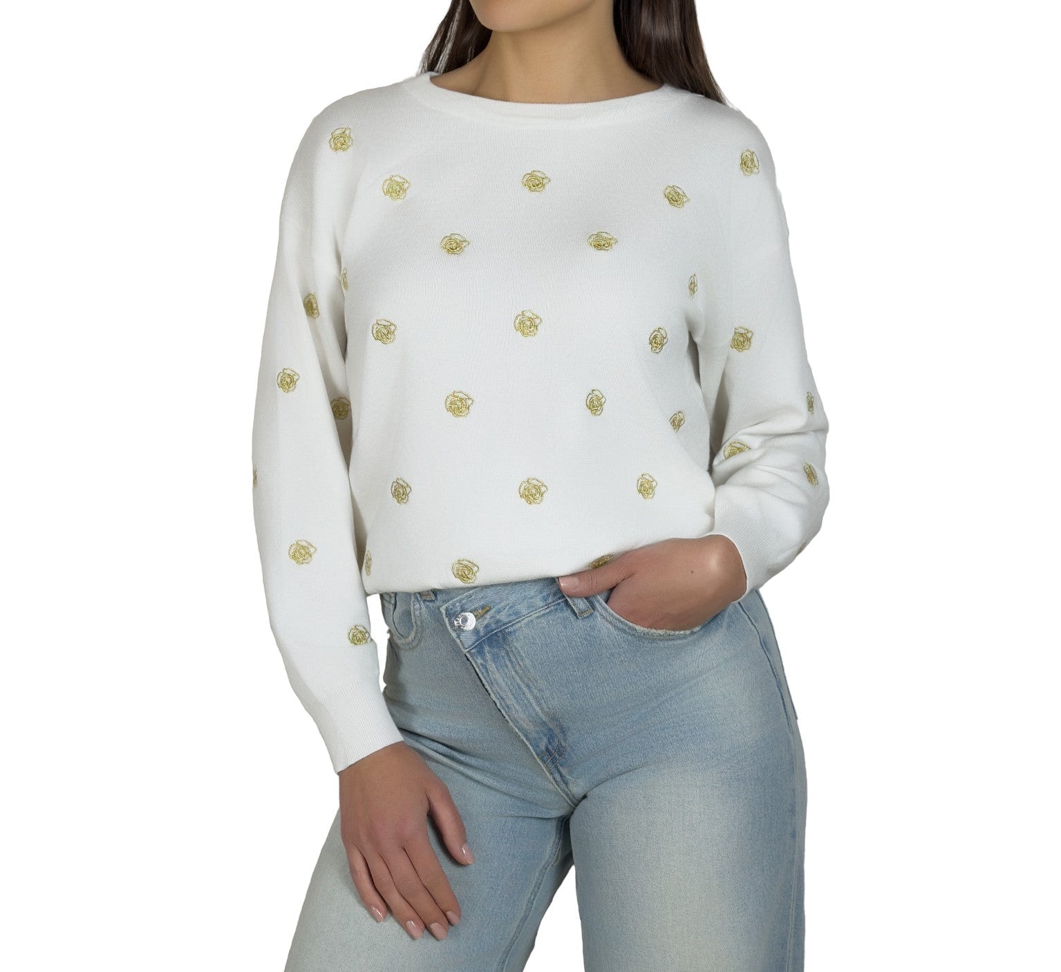 Maglia con ricami - MA2633