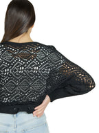 Cardigan traforato  incrociato - MA2641