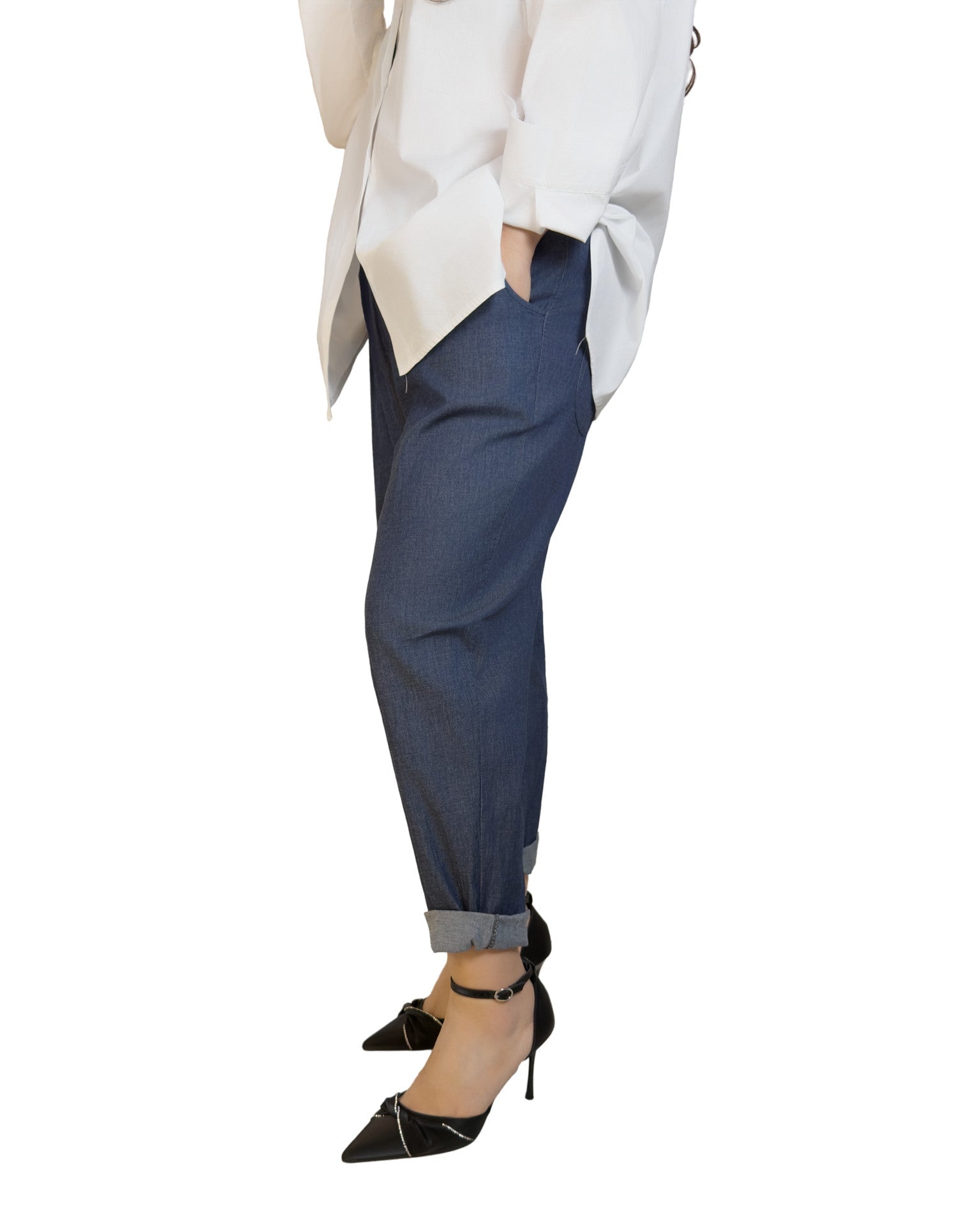 Pantalone chambry jeans - PA2628