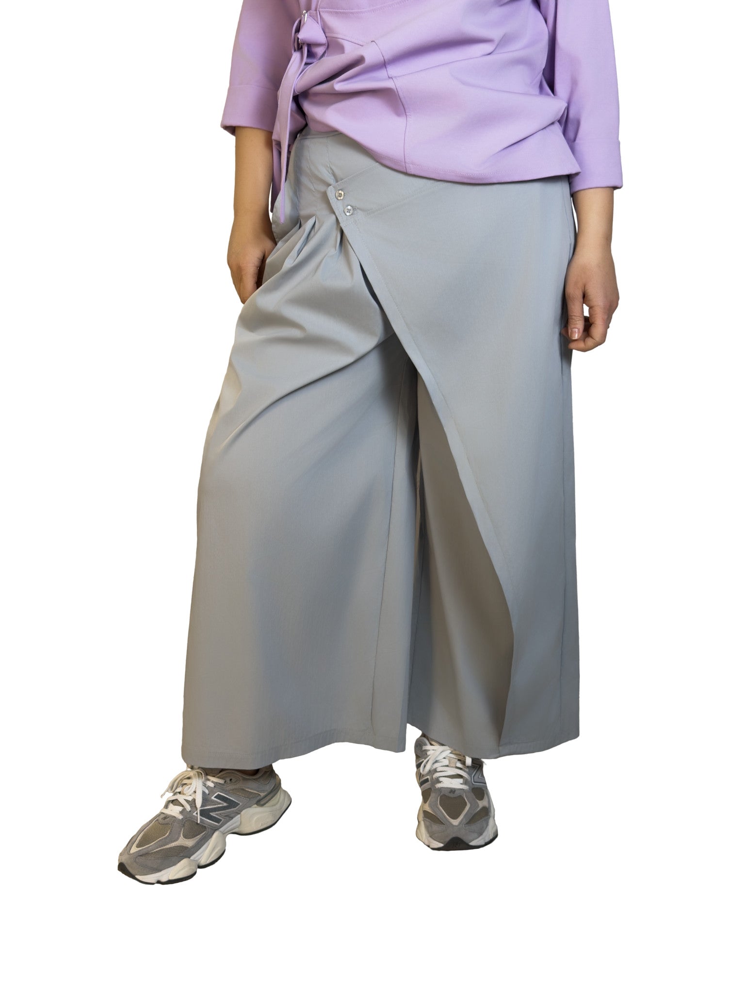 Pantalone viscosa palazzo -PA2645