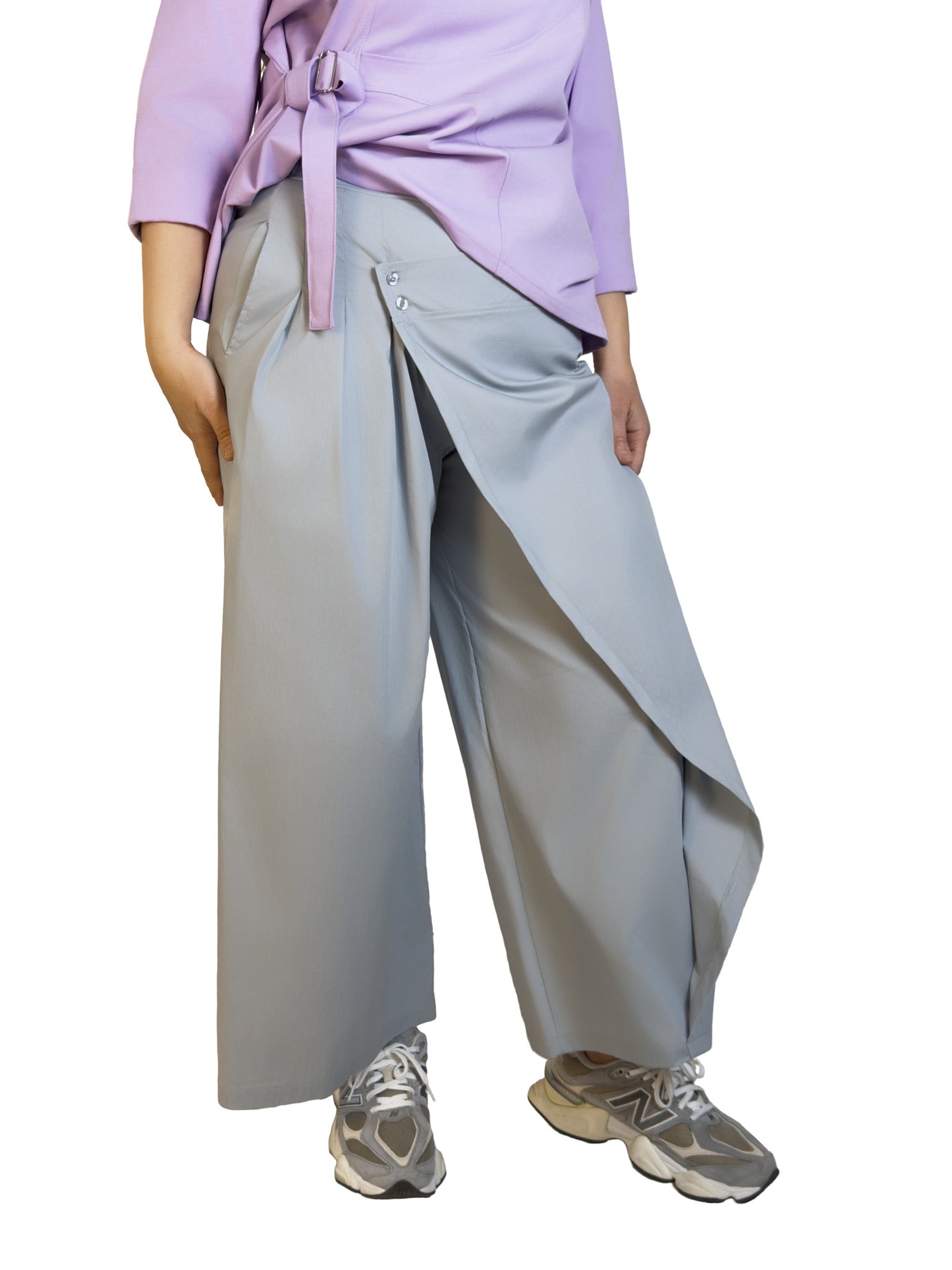 Pantalone viscosa palazzo -PA2645