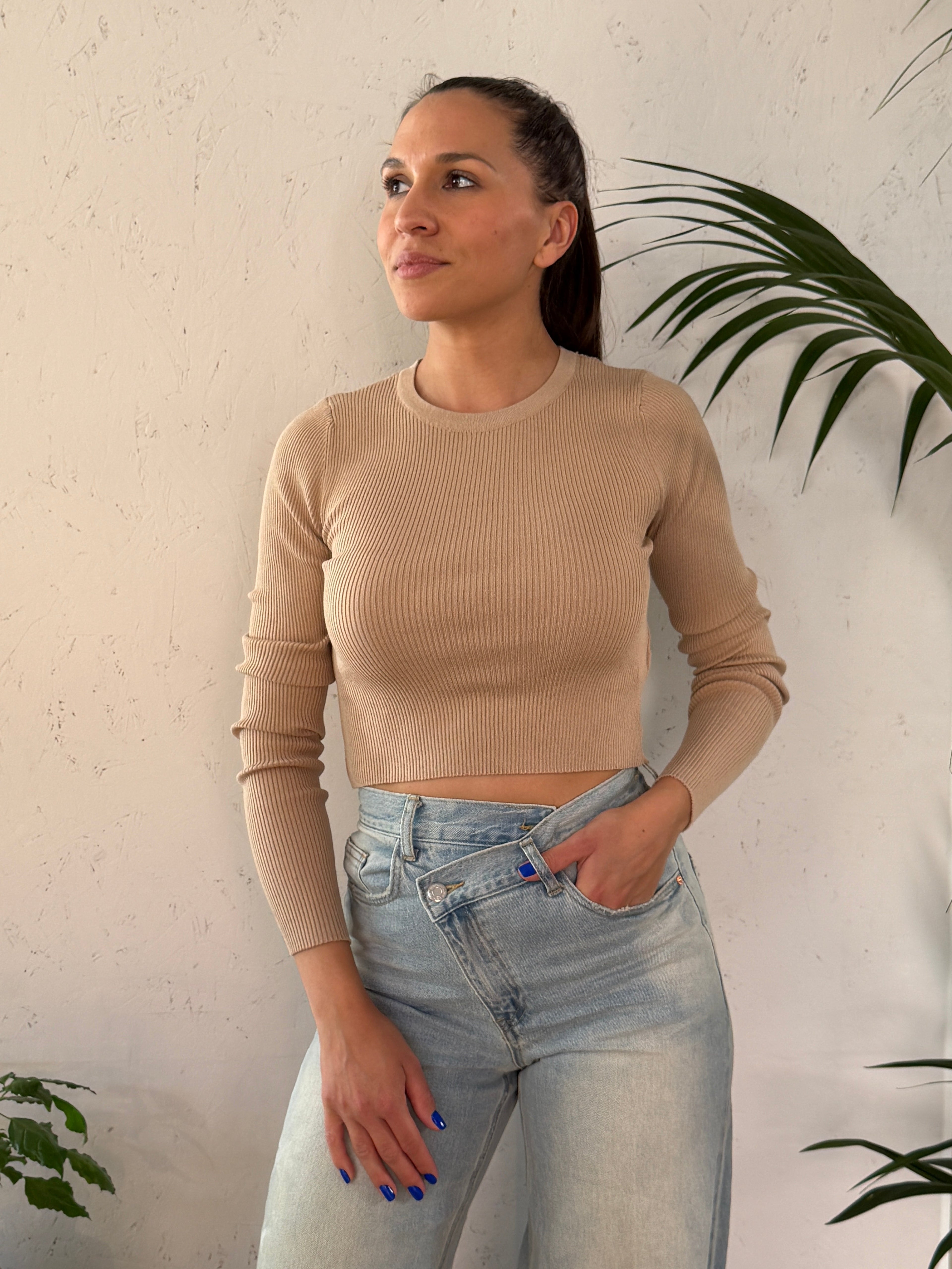 Maglia crop - MA2625