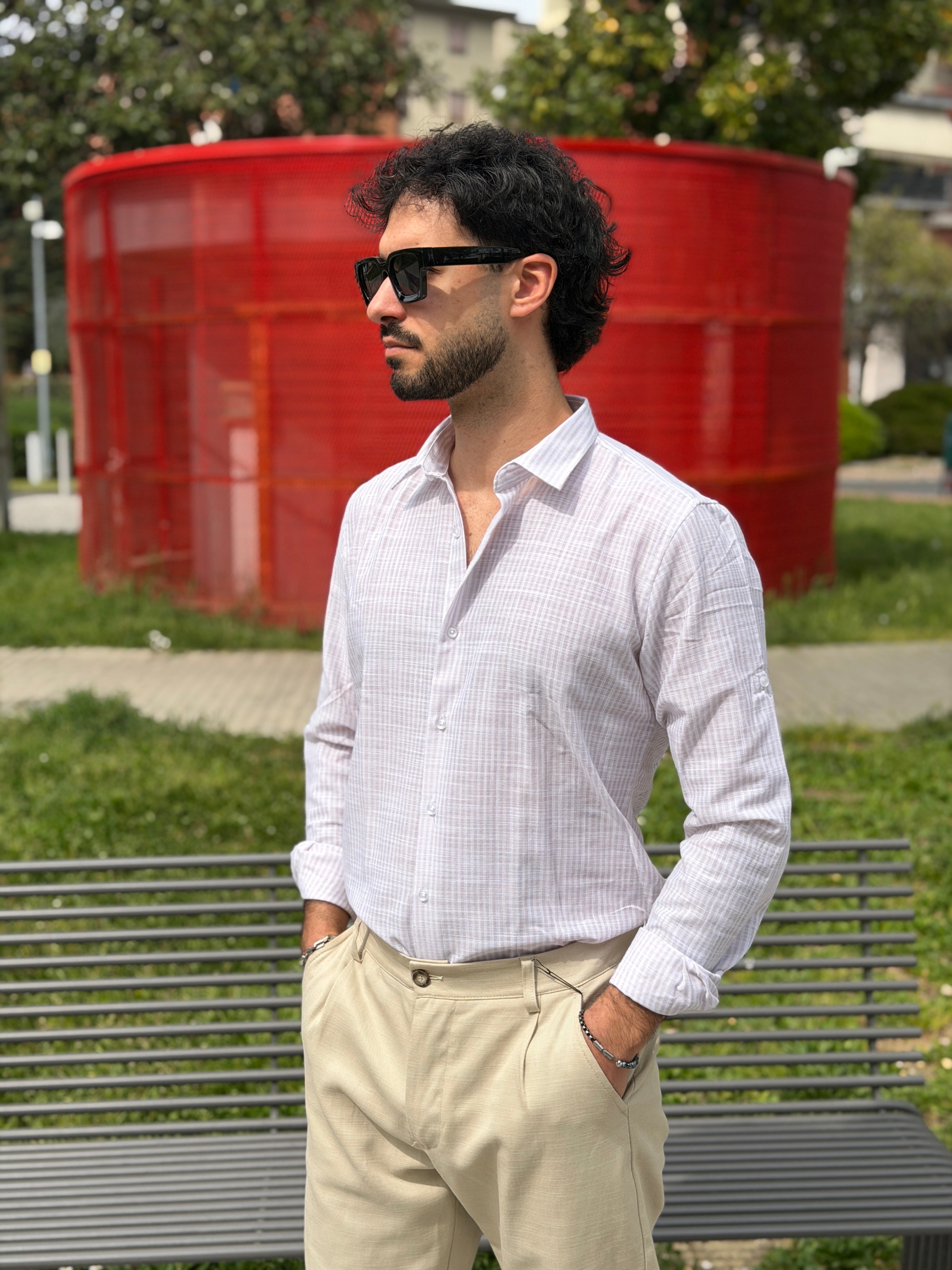 Camicia a righe - UCM2602