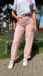 Jeans baloon rosa - JS2622
