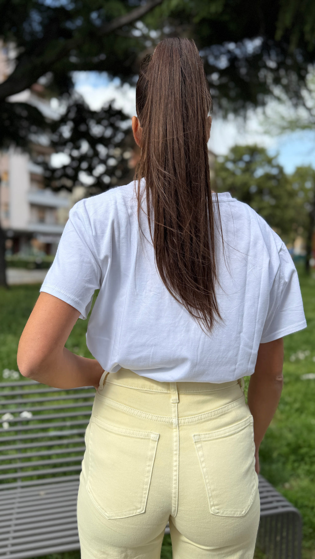 T-shirt con scritta - TS2605