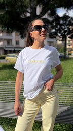T-shirt con scritta - TS2605