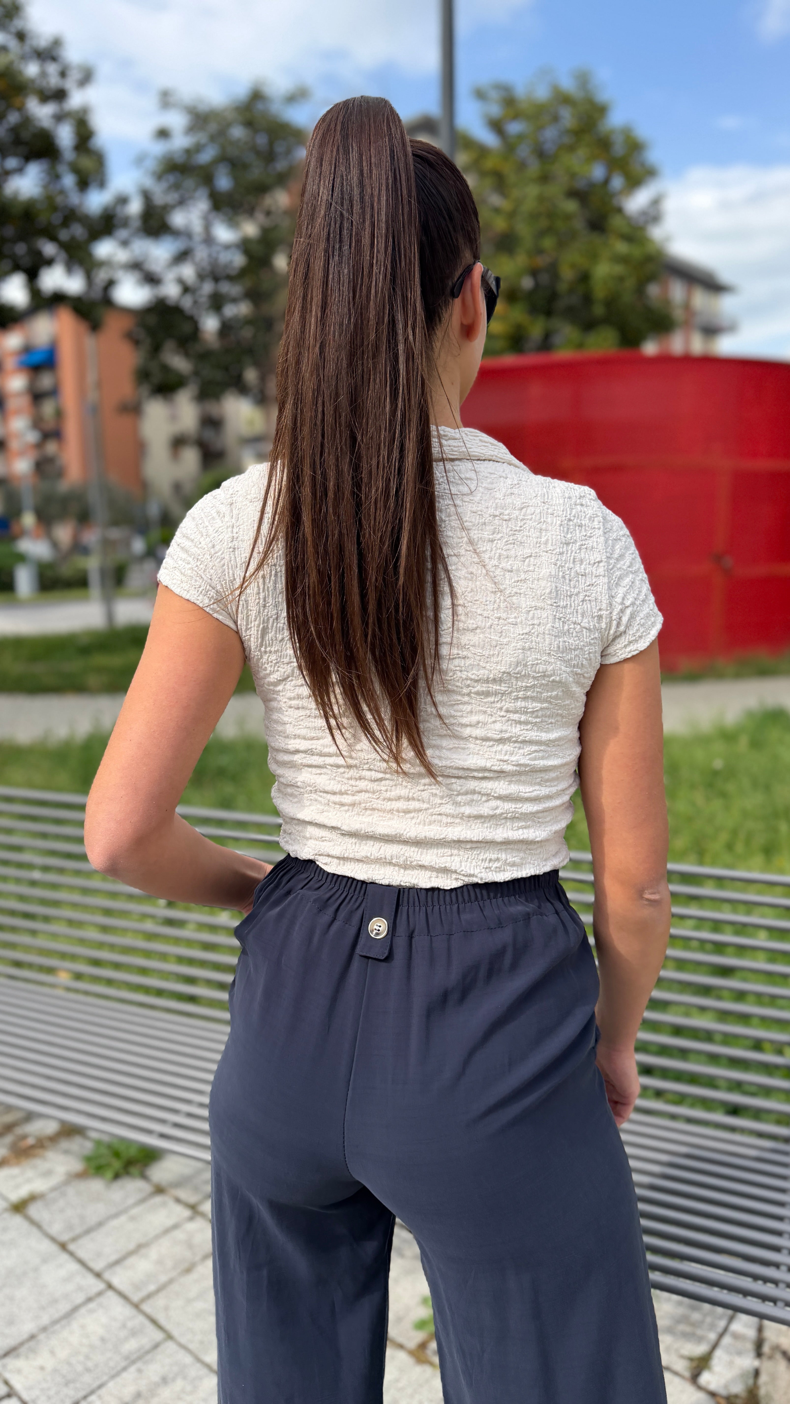 Polo crop - TS2614
