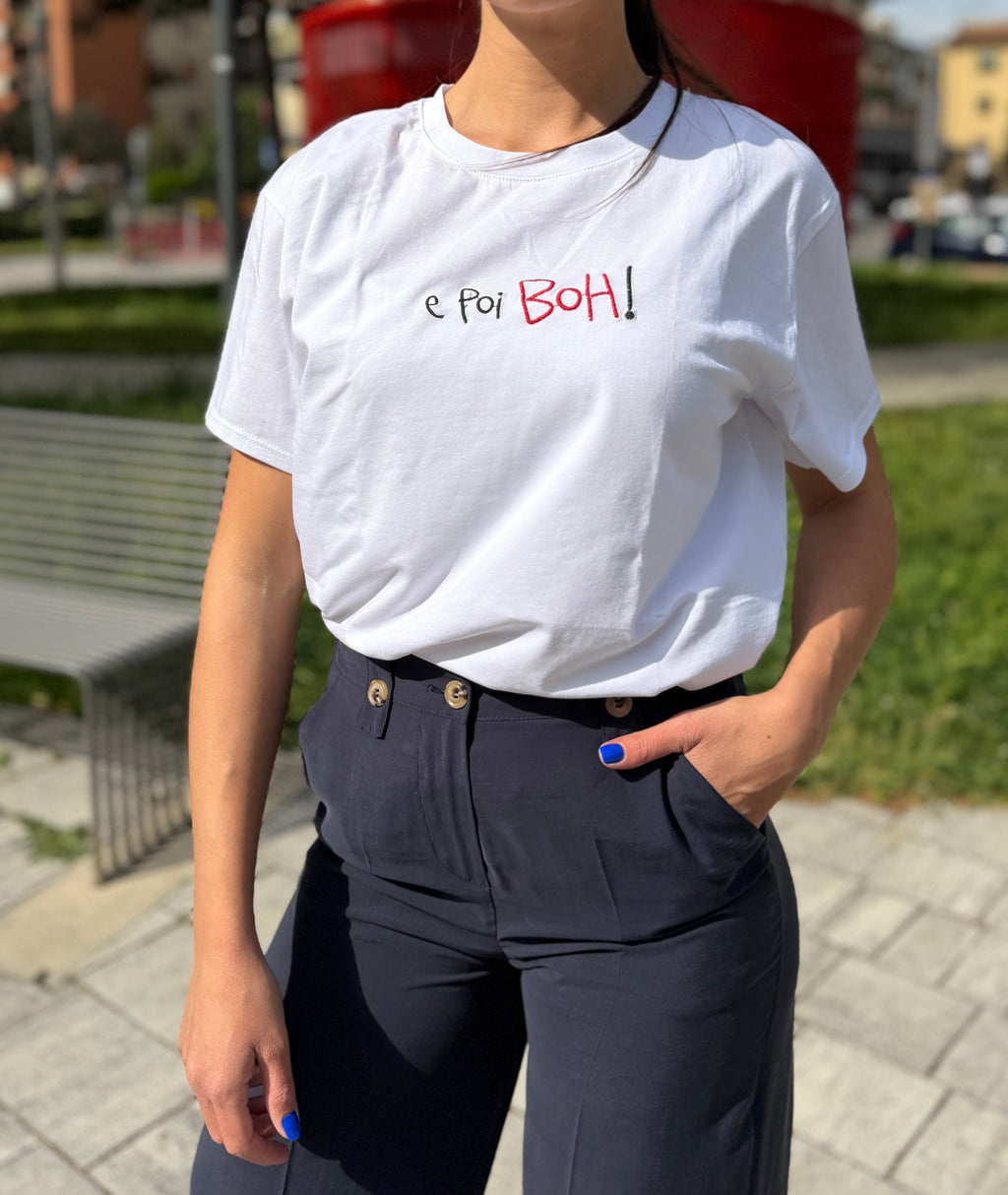 T-shirt con scritta - TS2605