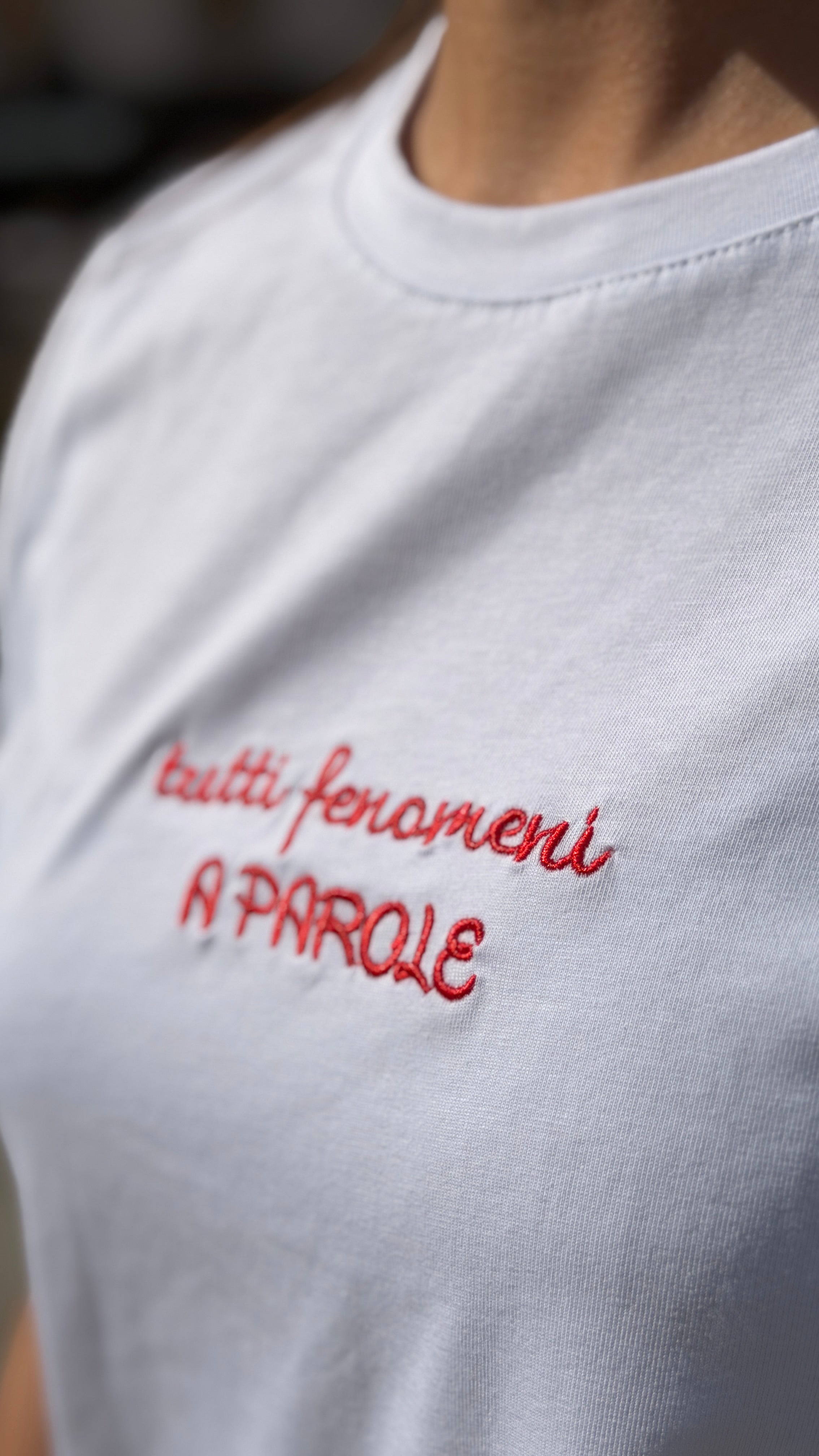 T-shirt con scritta - TS2605