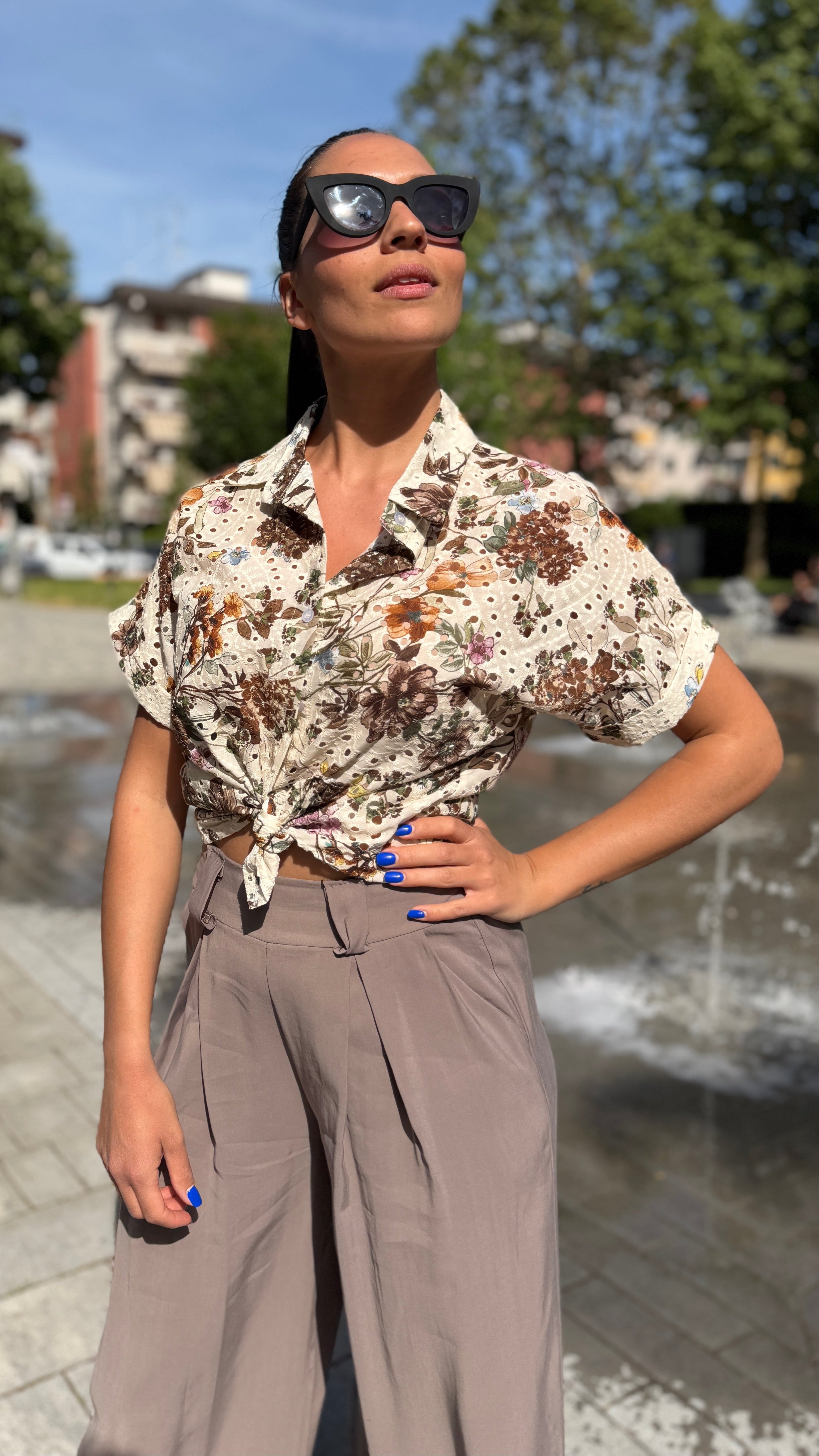 Camicia macramè - CM2673