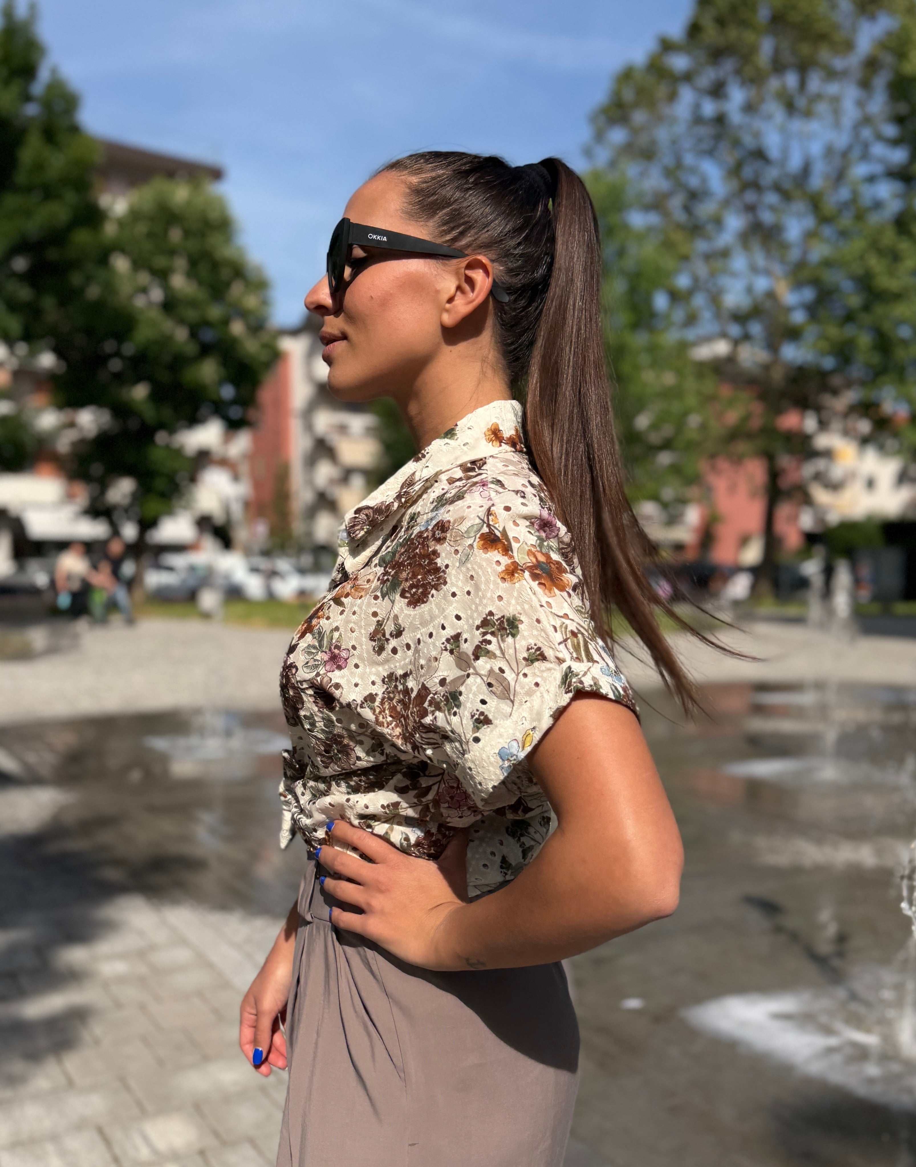 Camicia macramè - CM2673