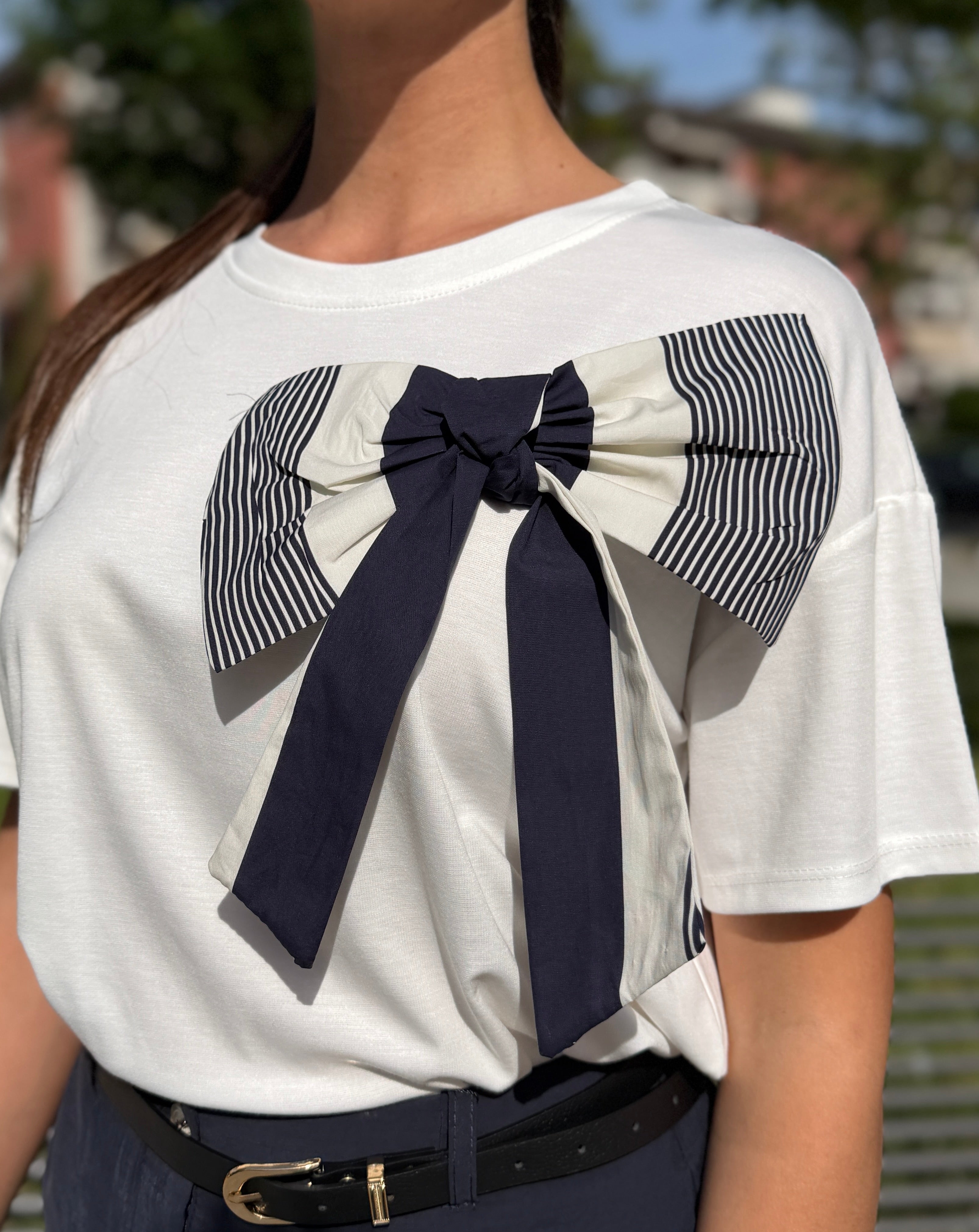 T-shirt fiocco - TS2619