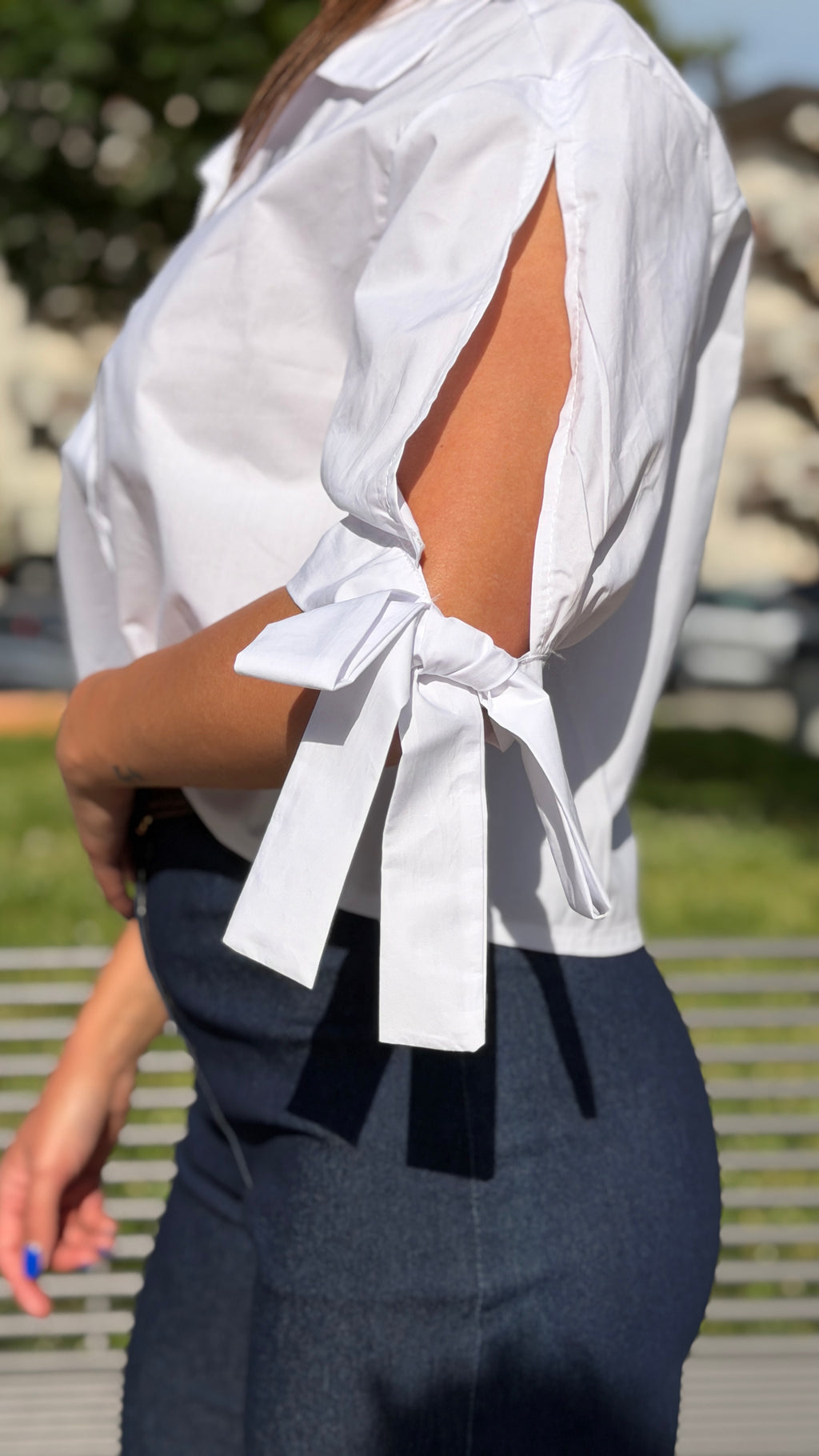 Camicia crop - CM2672