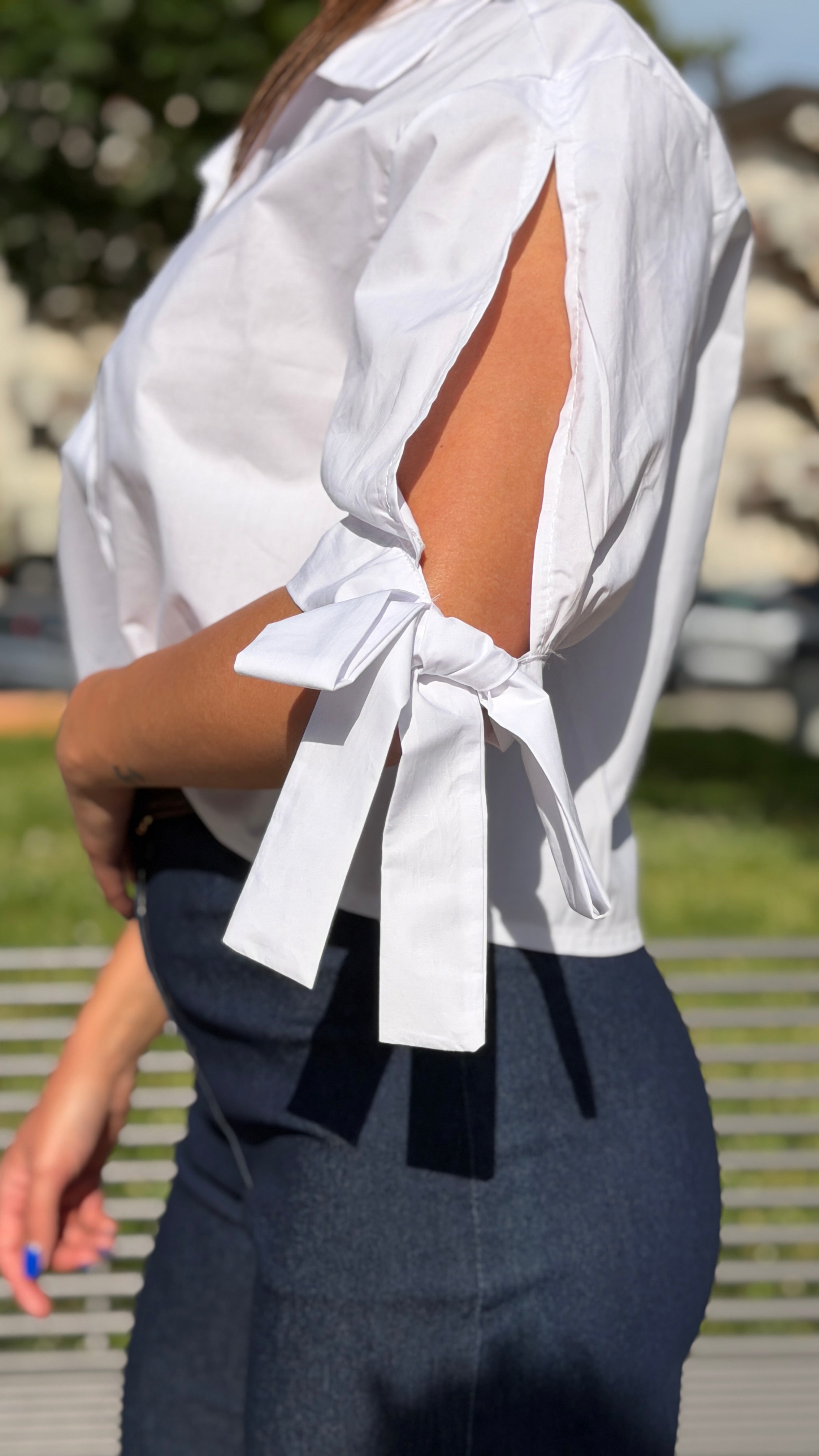 Camicia crop - CM2672