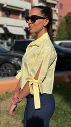 Camicia crop - CM2672