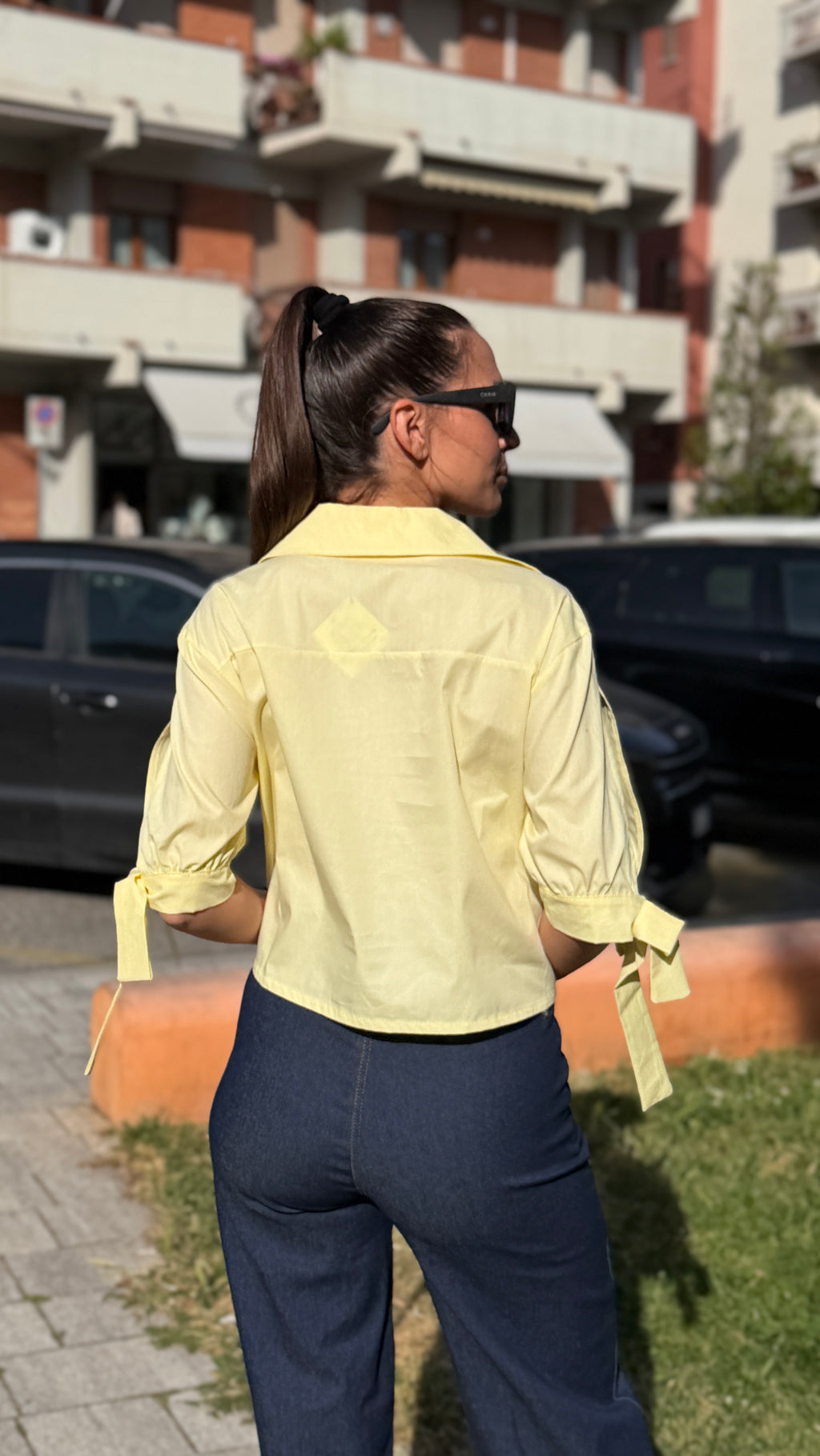 Camicia crop - CM2672
