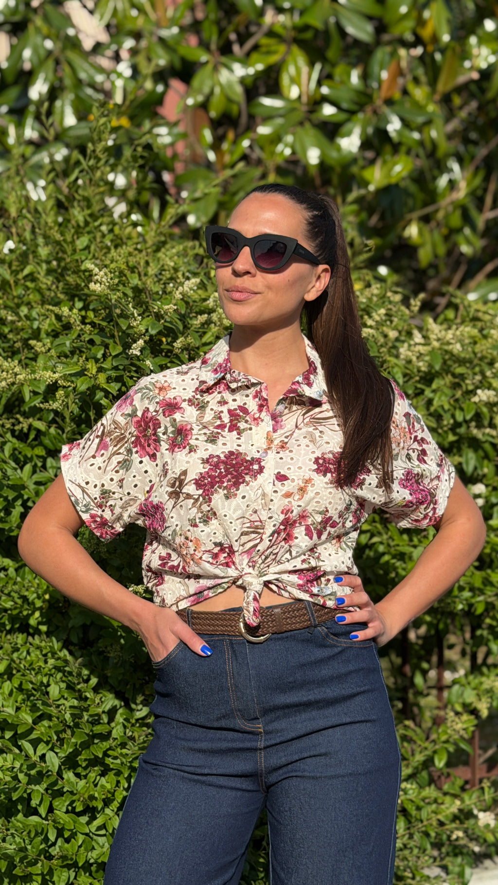 Camicia macramè - CM2673