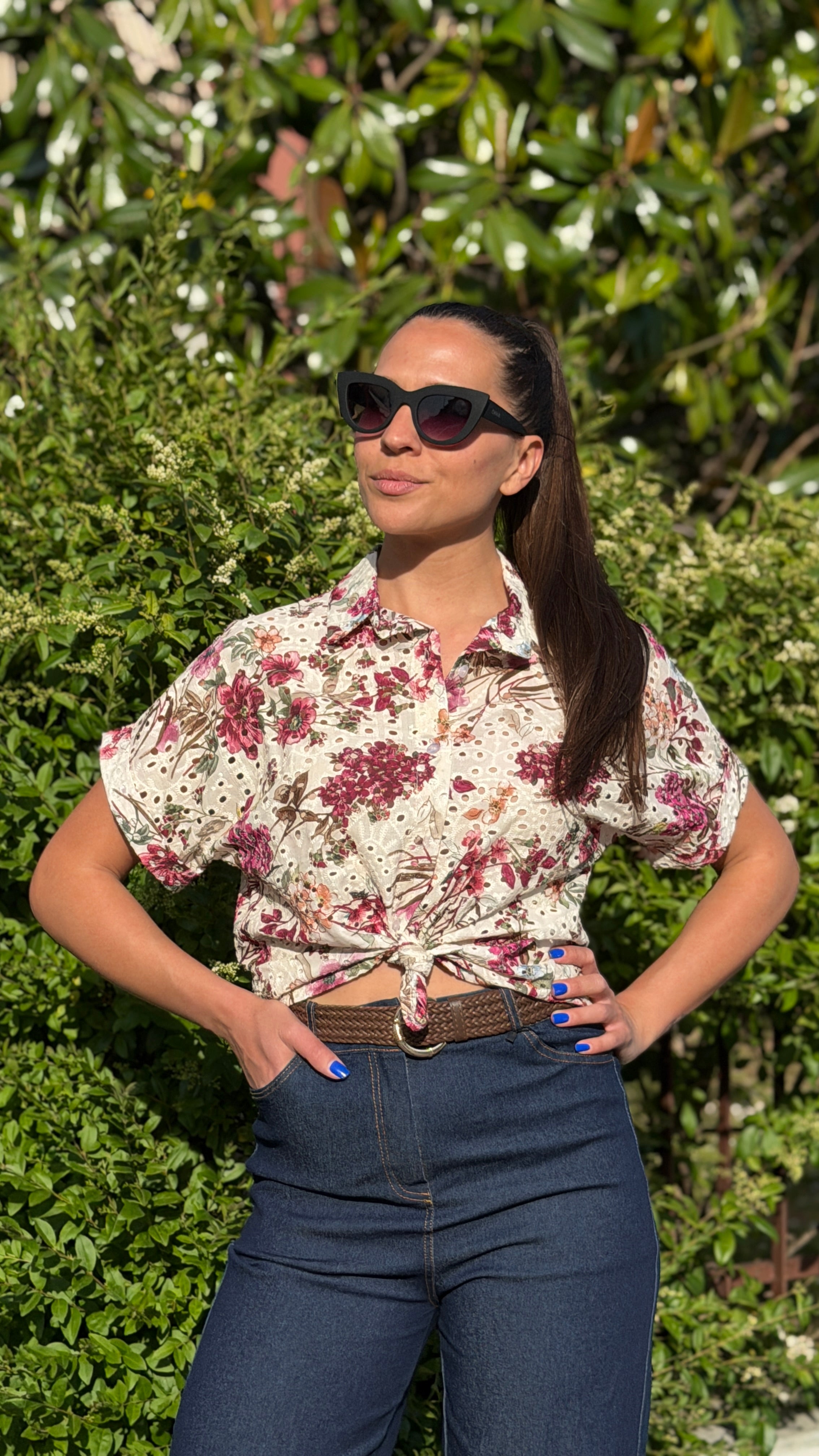 Camicia macramè - CM2673