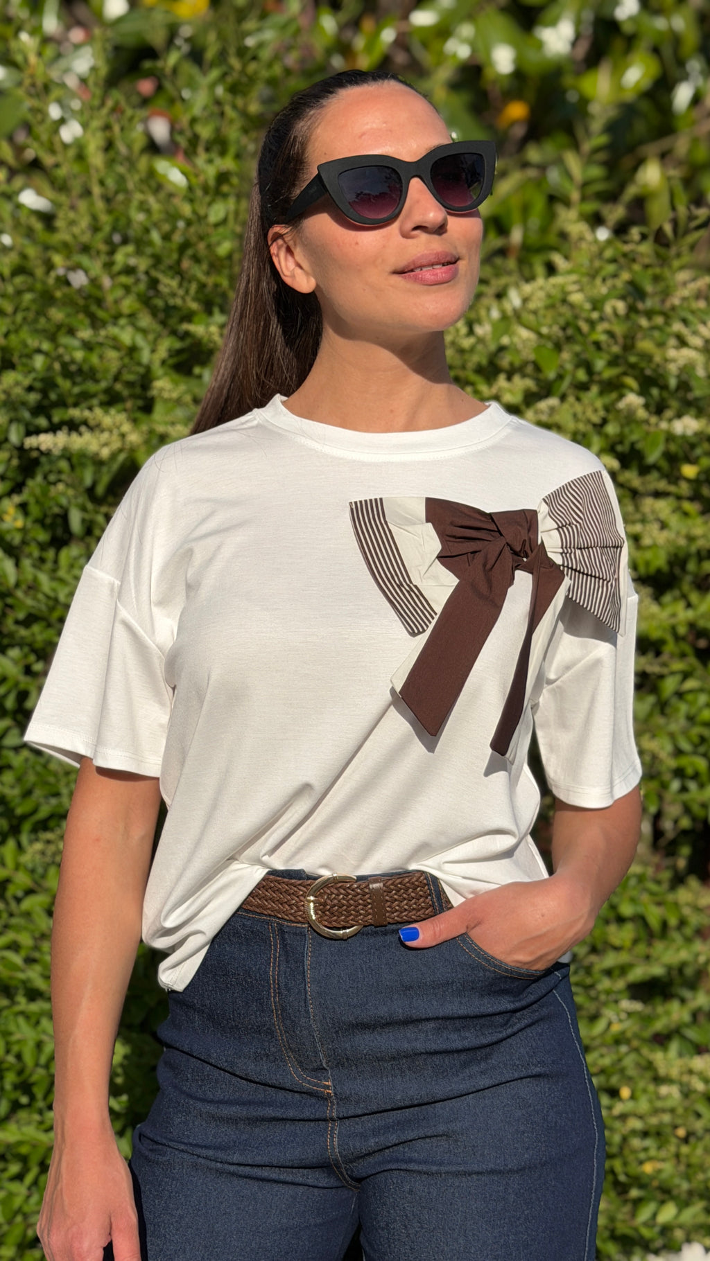 T-shirt fiocco - TS2619