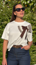 T-shirt fiocco - TS2619