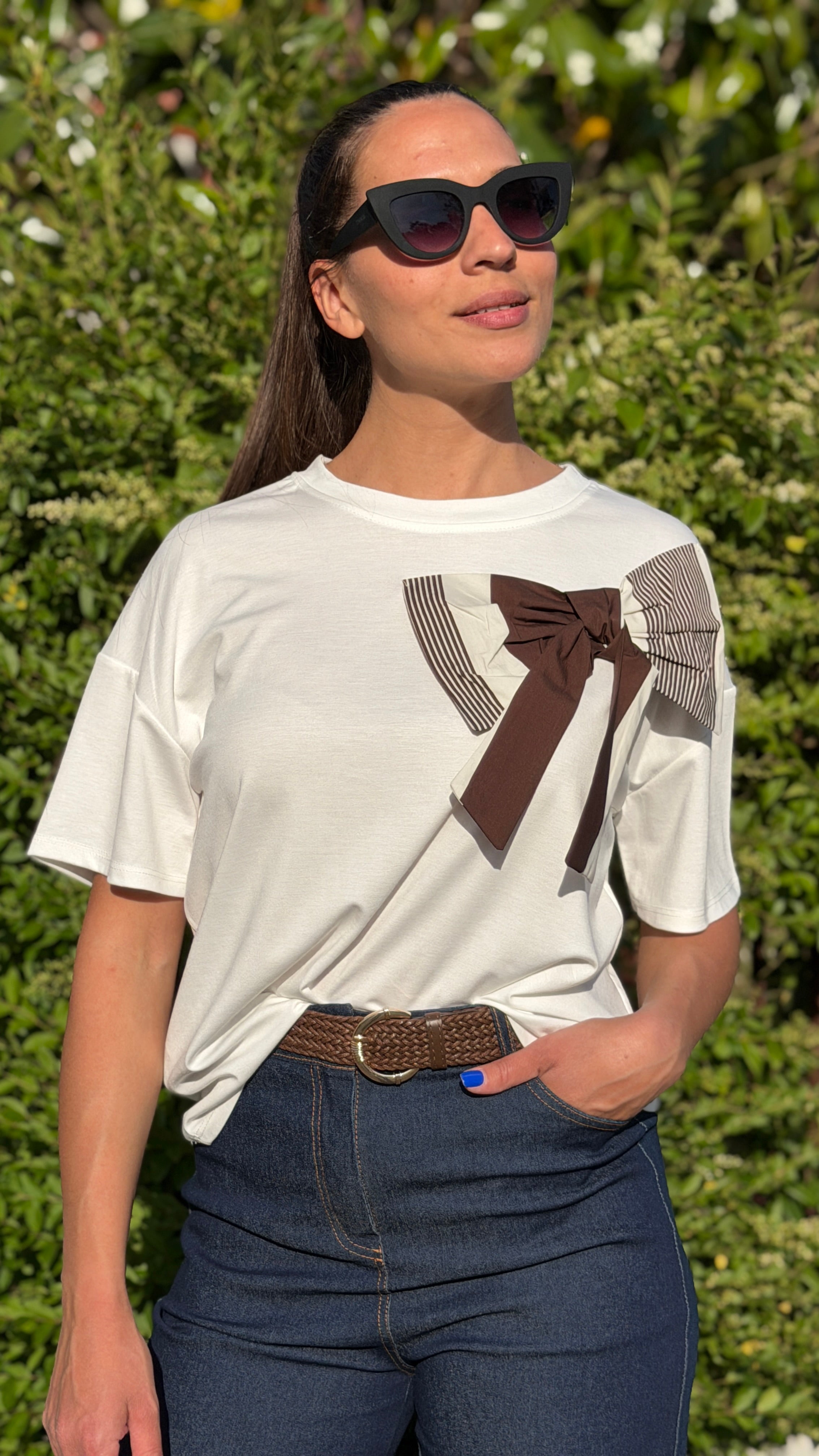 T-shirt fiocco - TS2619