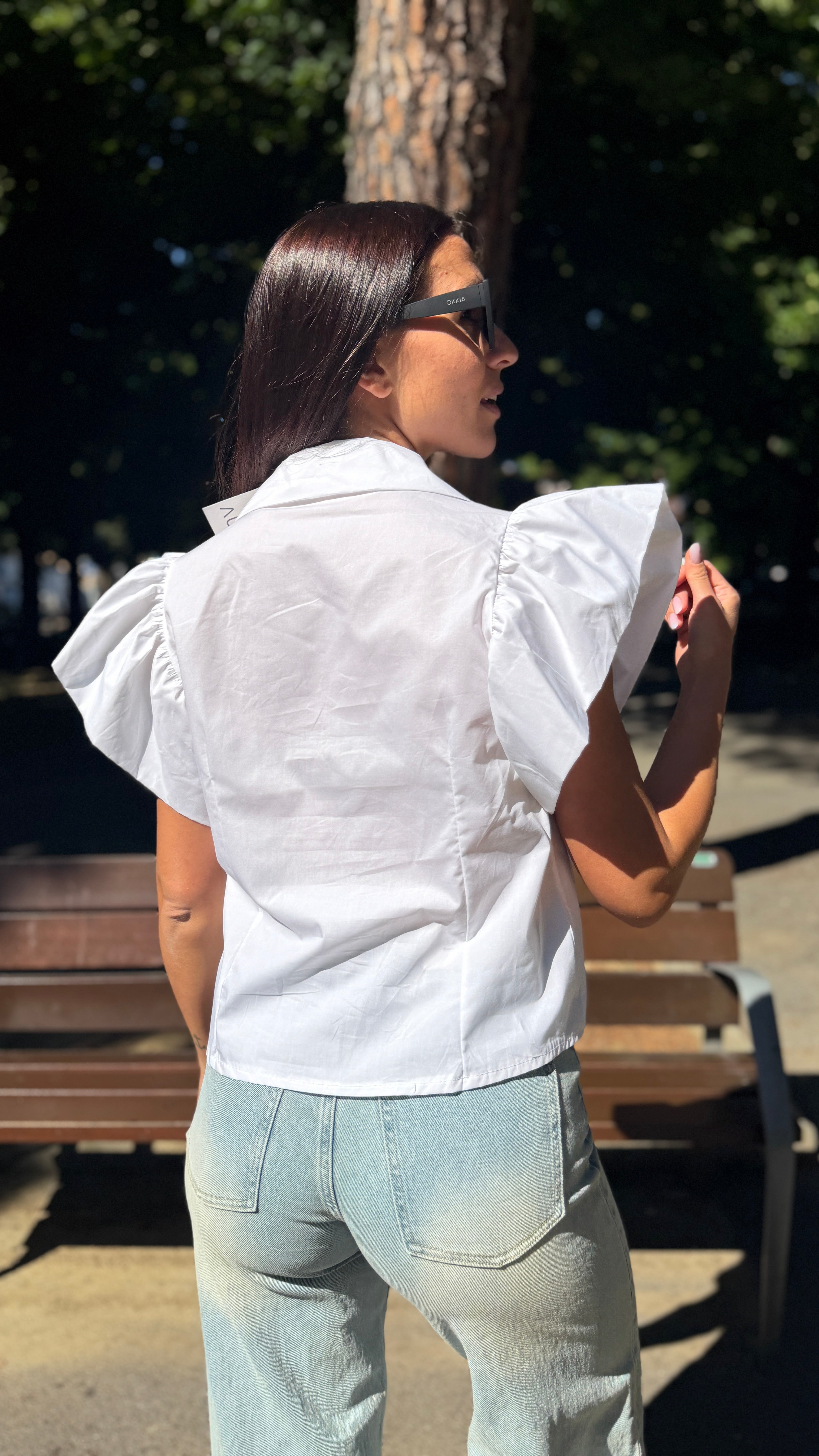 Camicia crop - CM2687