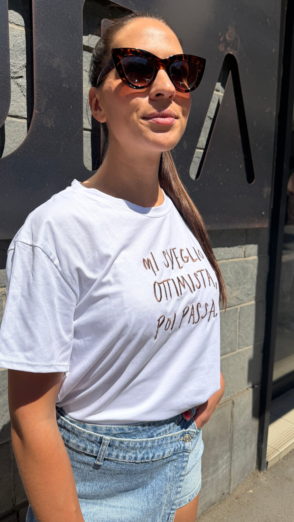 T-shirt Ottimista - TS2605