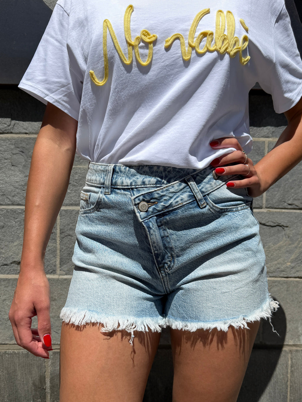 Shorts sfrangiati - SH2603