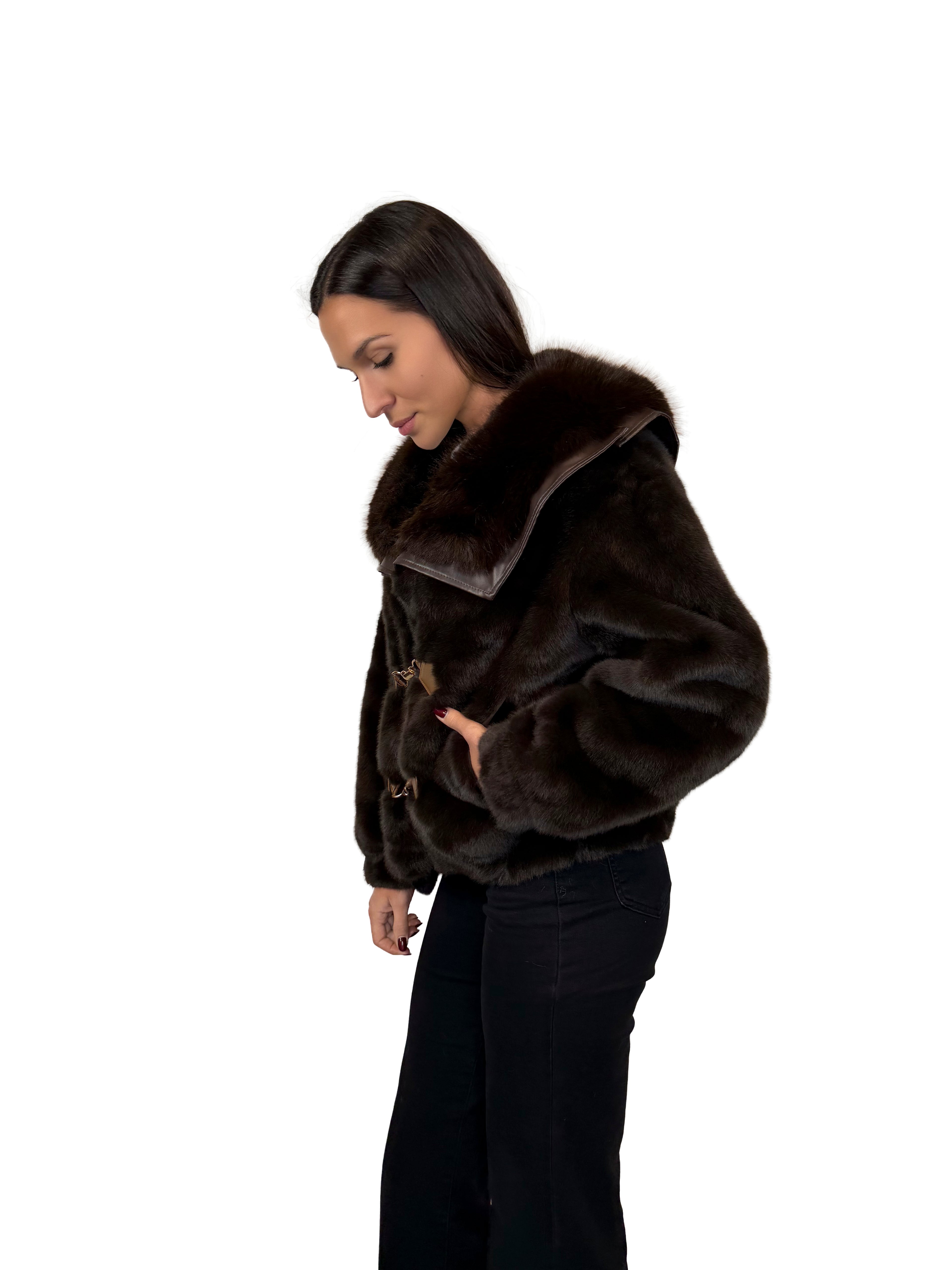 Eco pelliccia marrone - PE2603