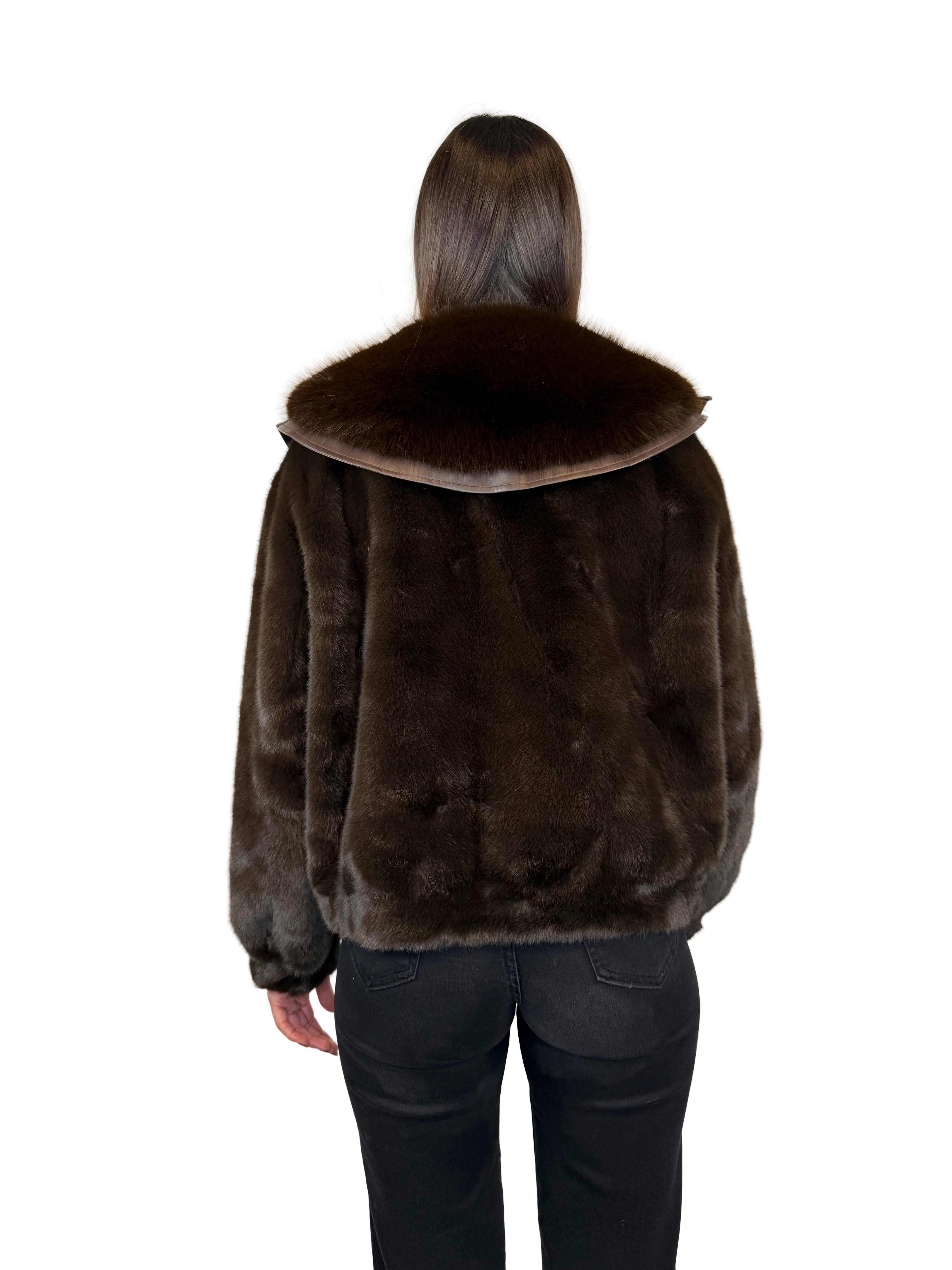 Eco pelliccia marrone - PE2603