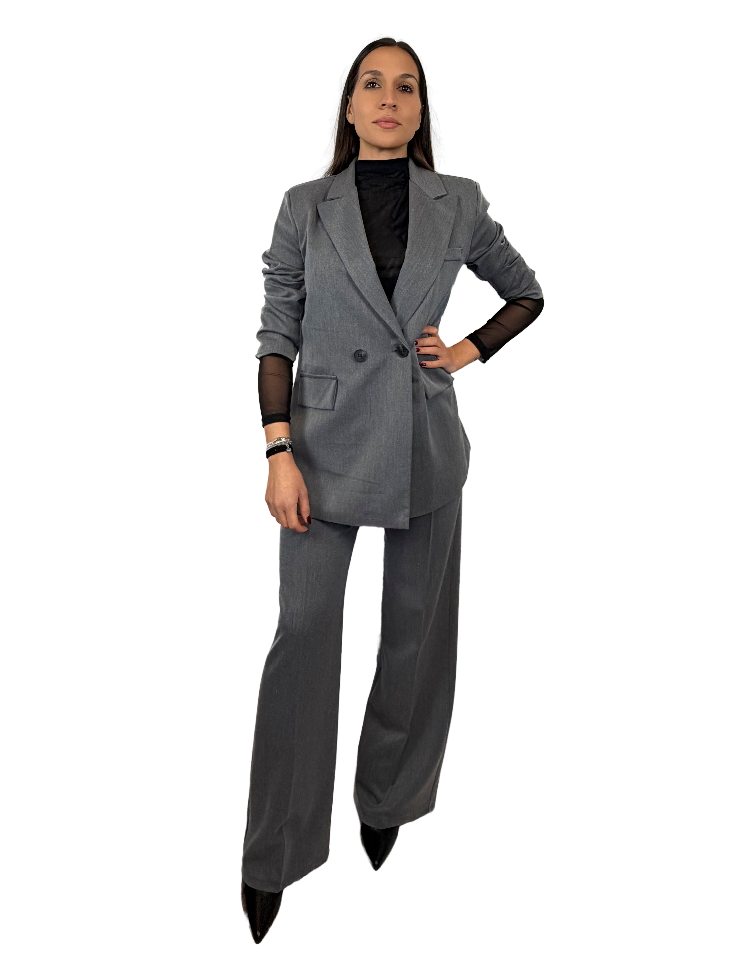 Tailleur con giacca doppio petto - TL2602