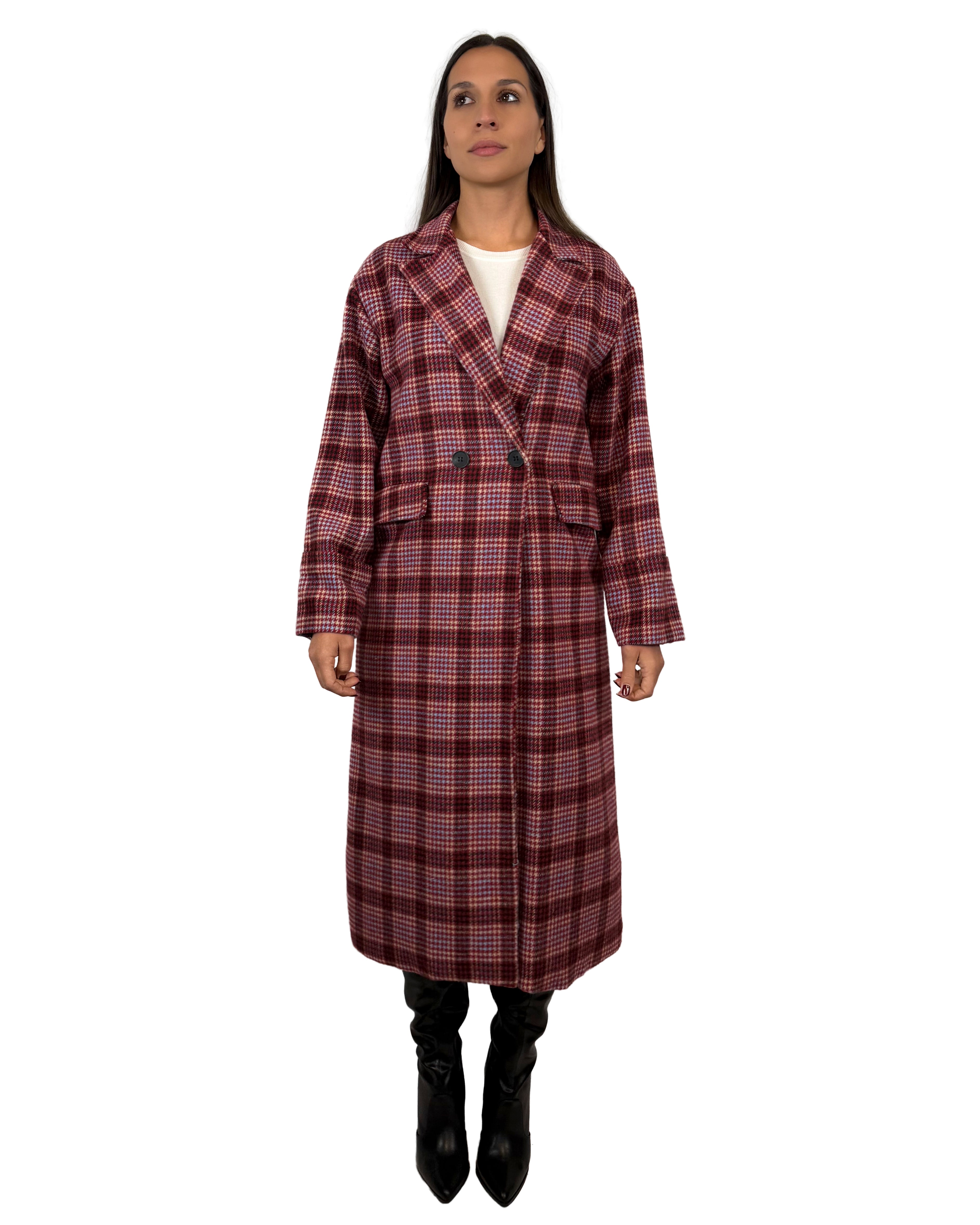 Cappotto lungo doppio petto - CA2604