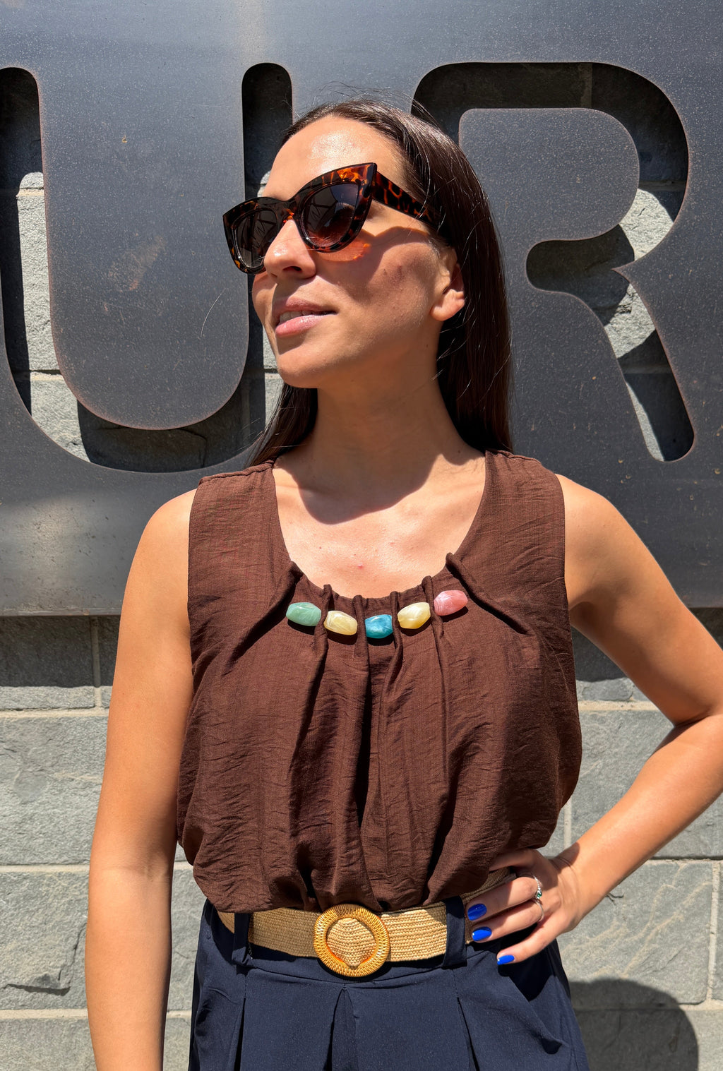 Camicia con pietre - CM2690
