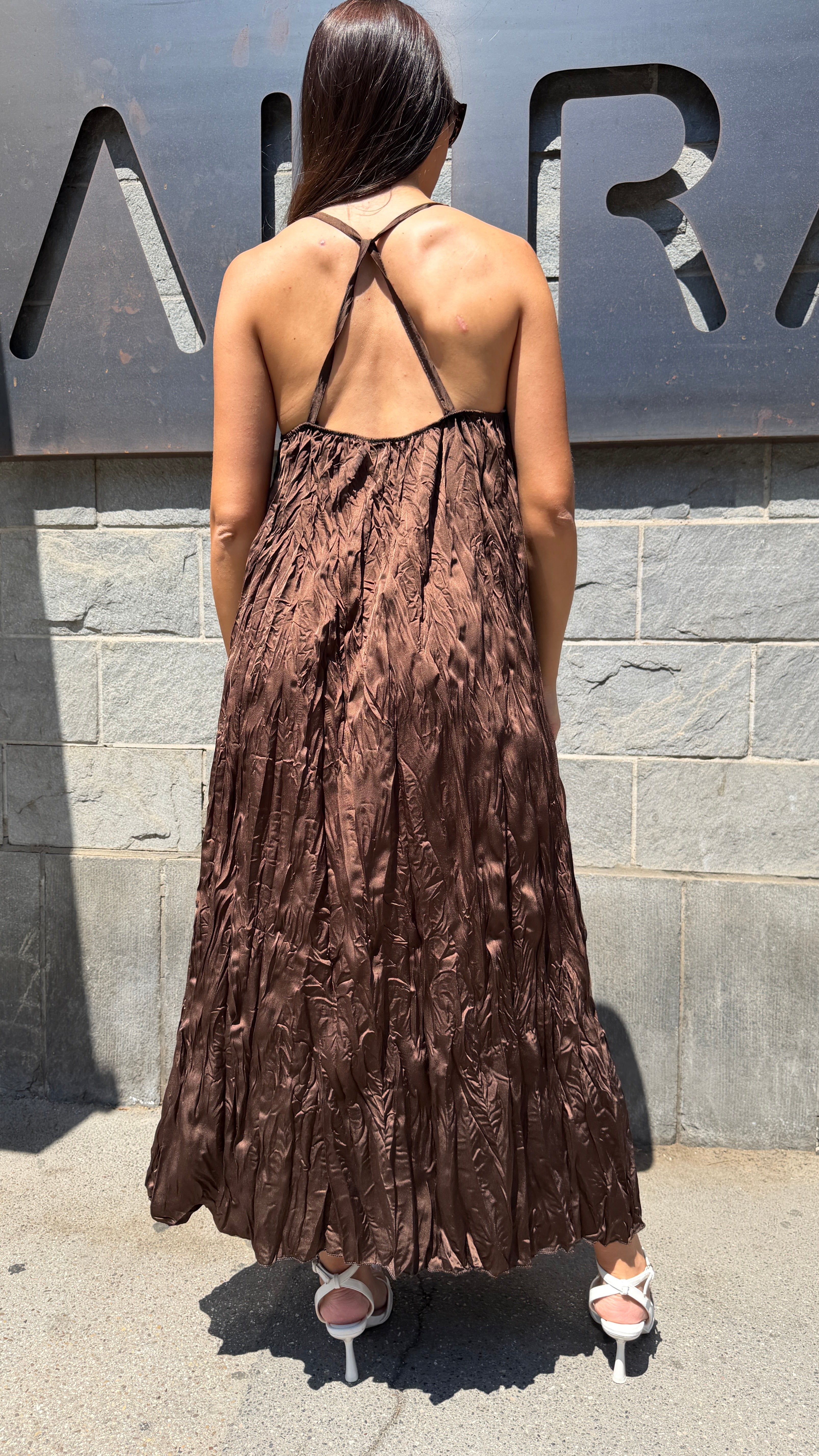 Vestito increspato - VT2648