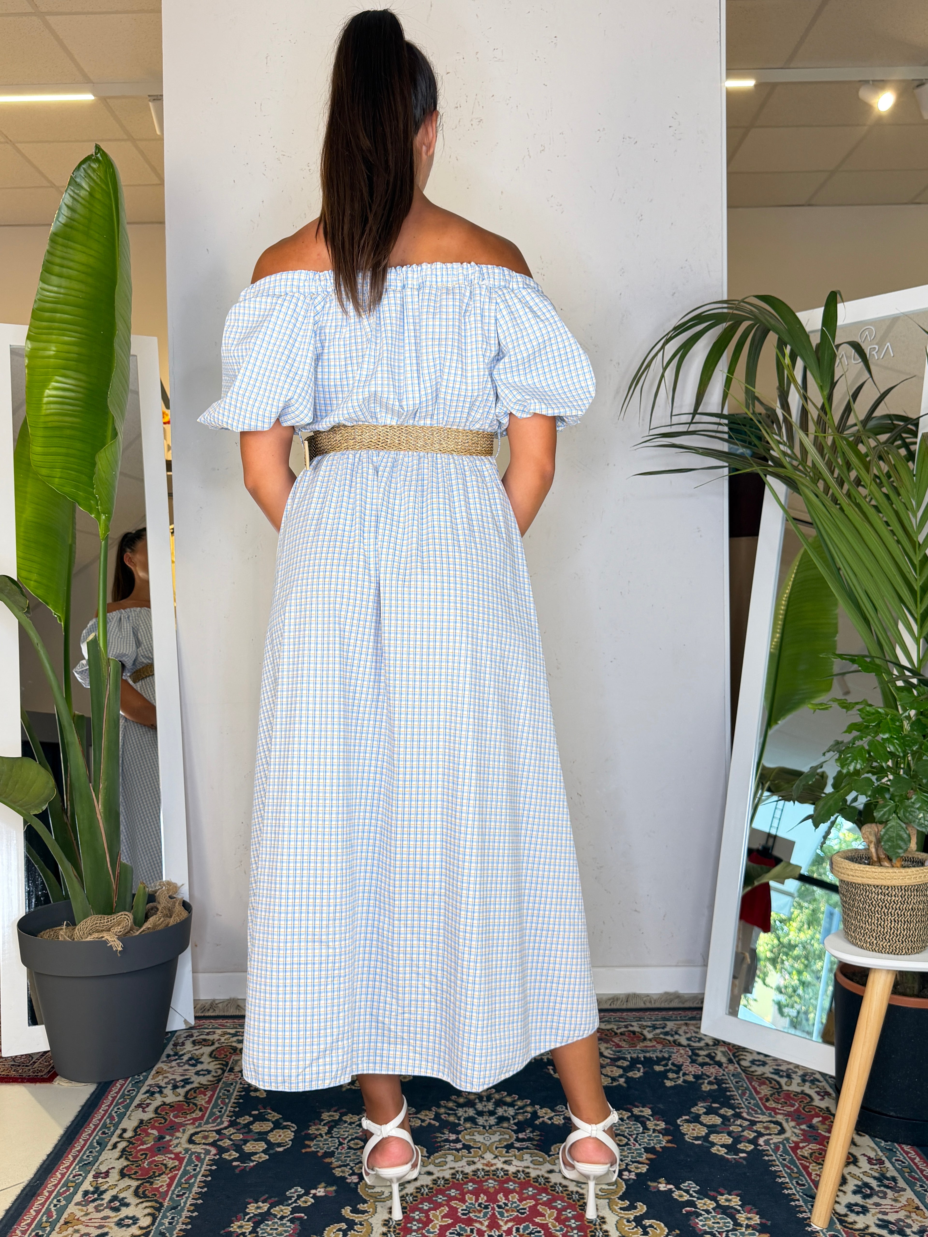 Vestito a quadretti - VT2654