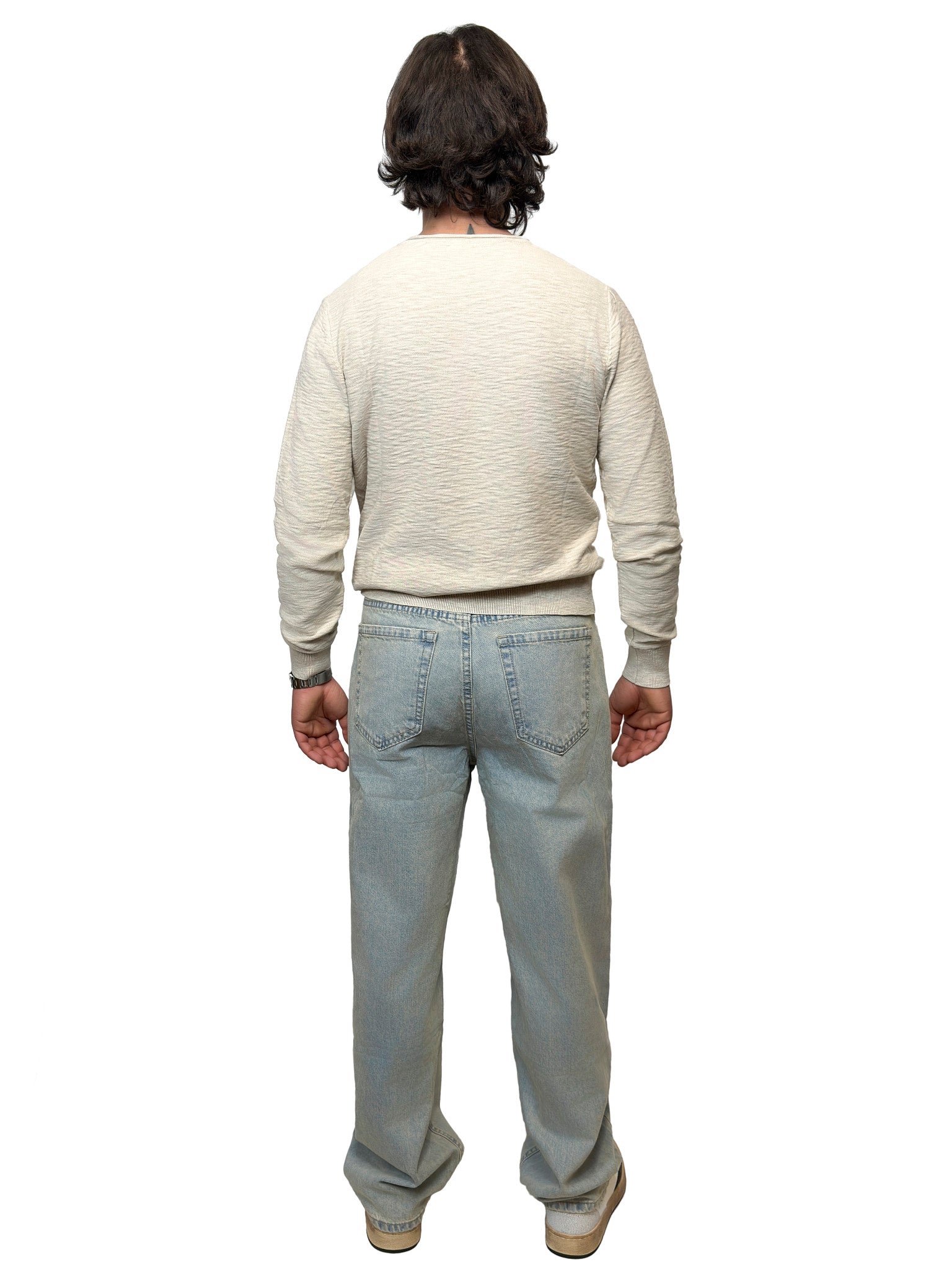 Maglia in cotone fiammato - UMA2602