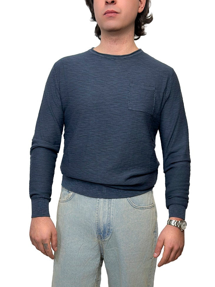 Maglia in cotone fiammato - UMA2602