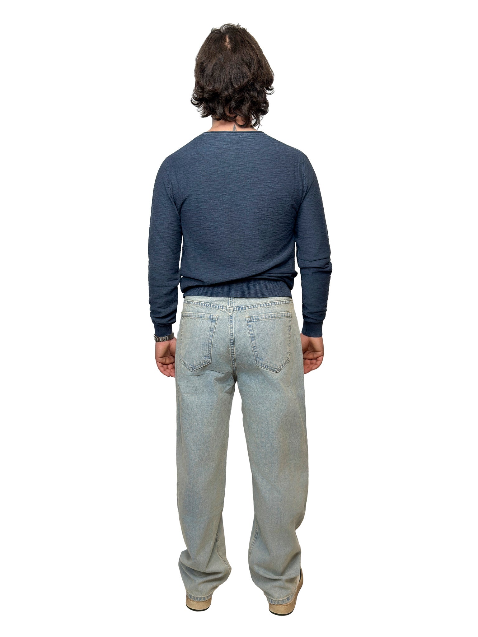 Maglia in cotone fiammato - UMA2602